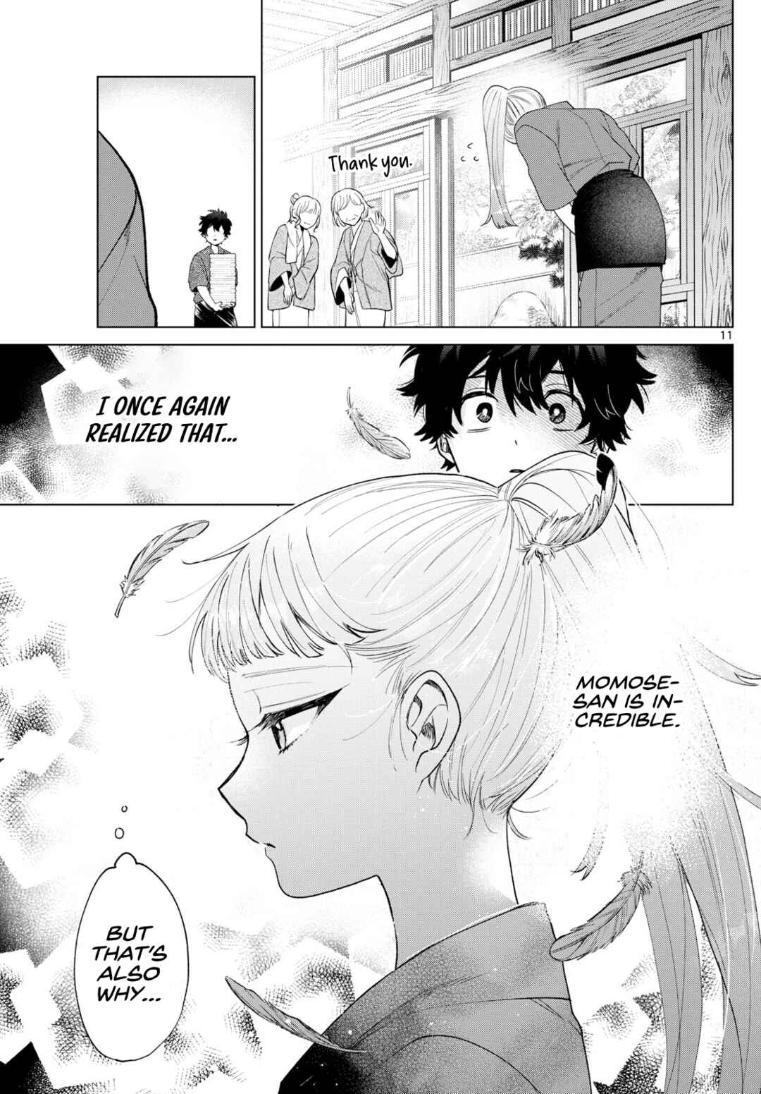 Page 11 Chapter 35 Momose Akira no Hatsukoi Hatan-chuu.