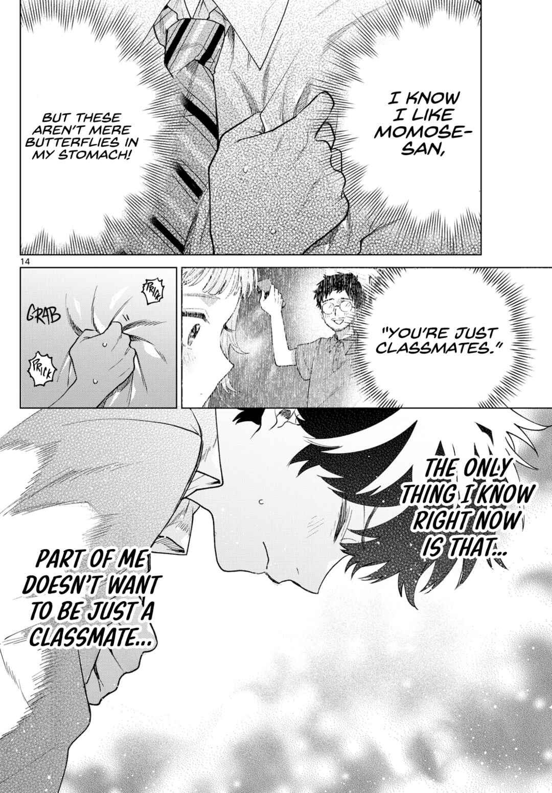 Page 14 Chapter 36 Momose Akira no Hatsukoi Hatan-chuu.