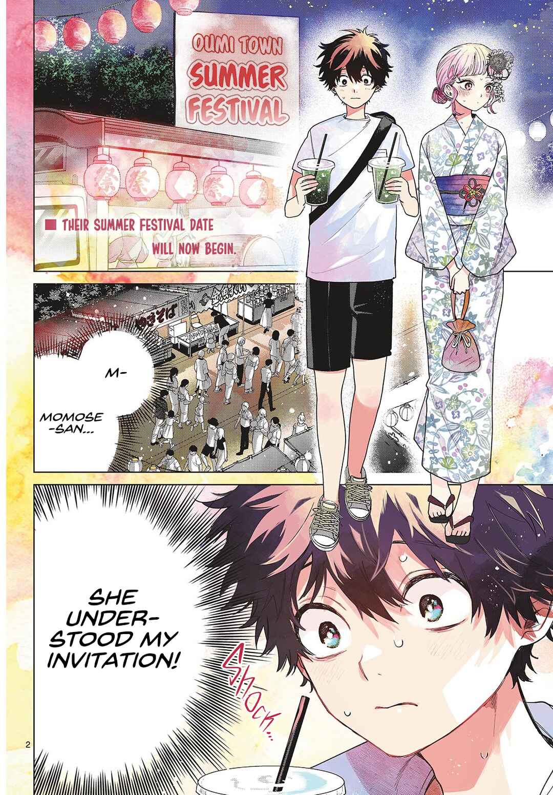 Page 2 Chapter 19 Momose Akira no Hatsukoi Hatan-chuu.