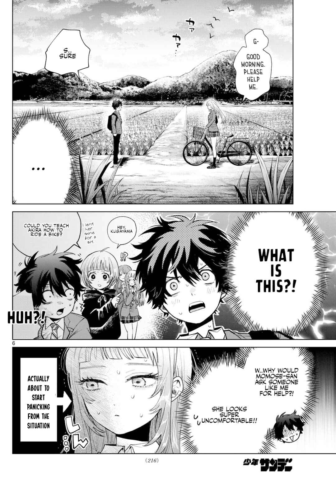 Page 6 Chapter 12 Momose Akira no Hatsukoi Hatan-chuu.