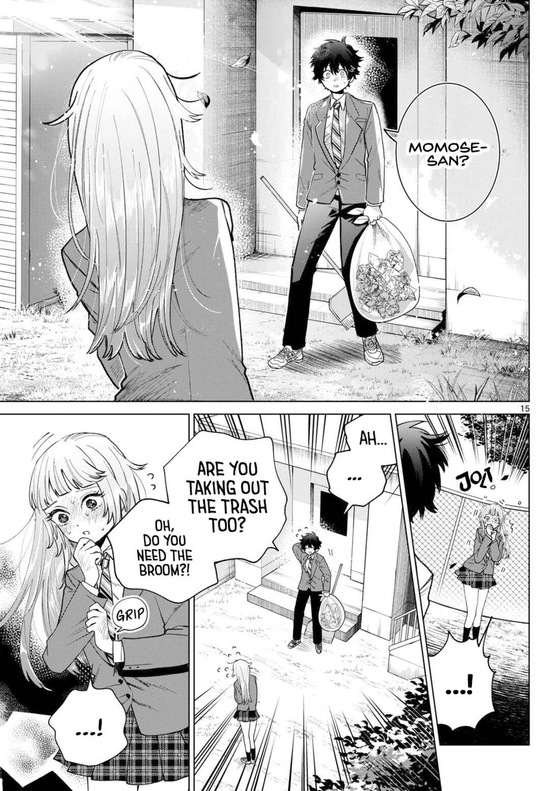 Page 15 Chapter 16 Momose Akira no Hatsukoi Hatan-chuu.