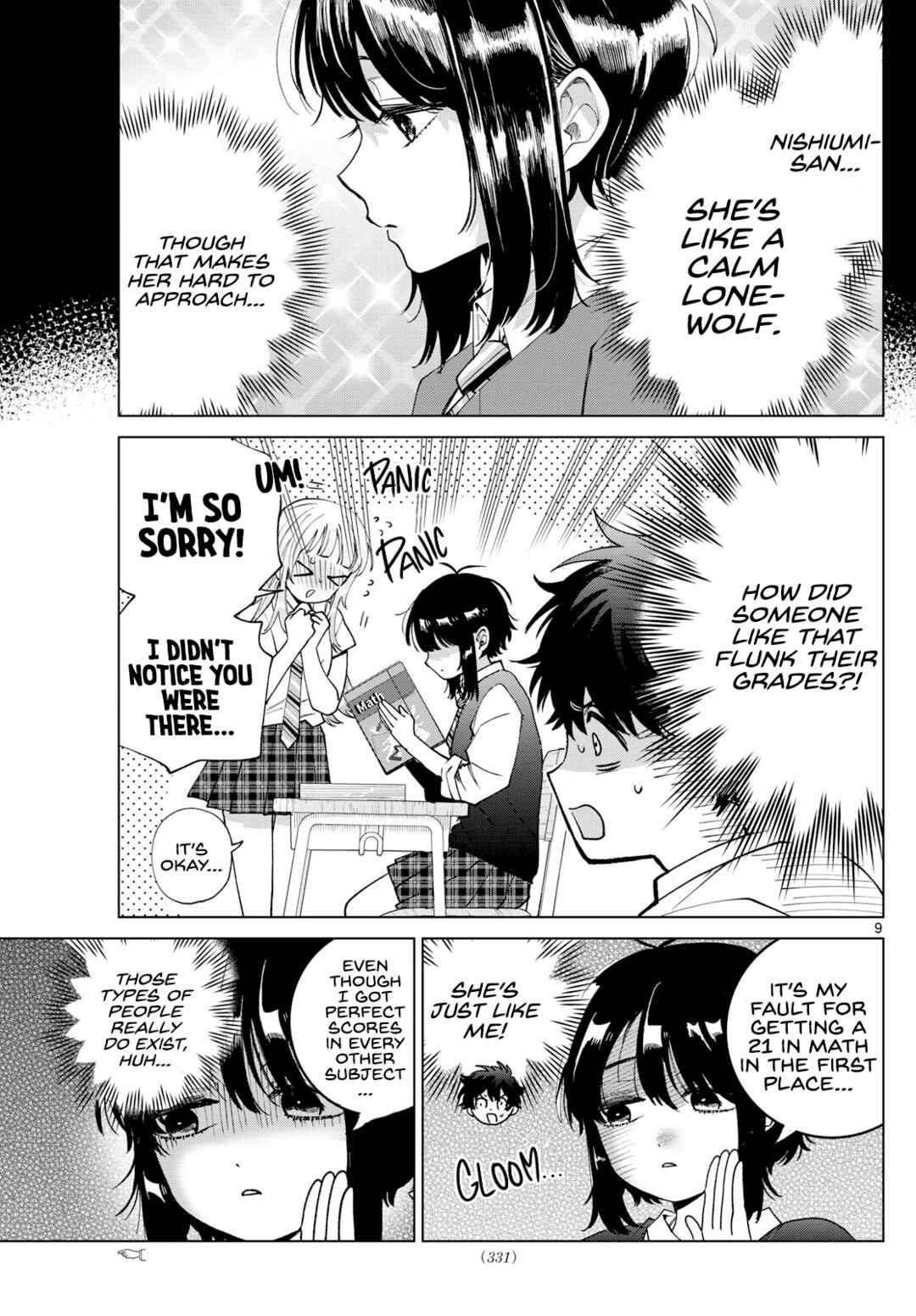 Page 9 Chapter 41 Momose Akira no Hatsukoi Hatan-chuu.