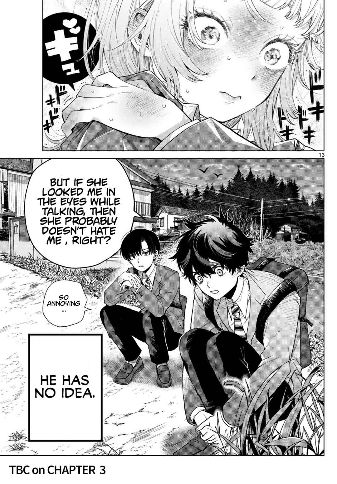 Page 13 Chapter 2 Momose Akira no Hatsukoi Hatan-chuu.