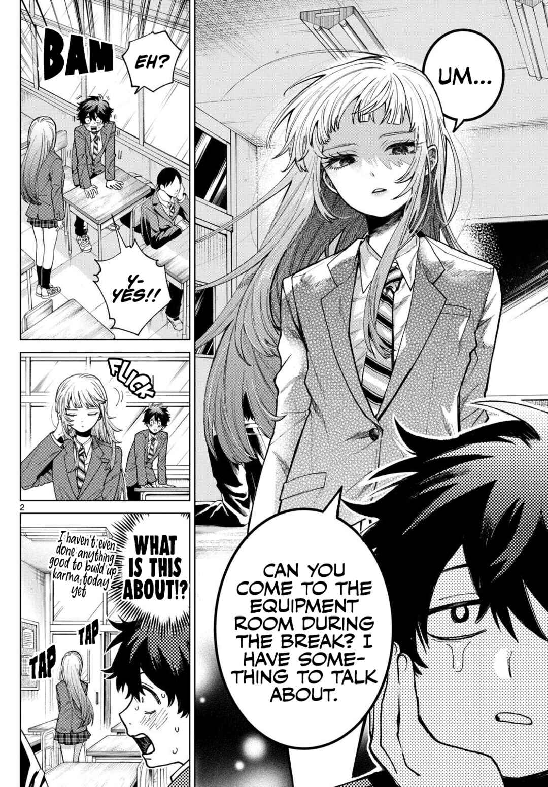 Page 2 Chapter 2 Momose Akira no Hatsukoi Hatan-chuu.