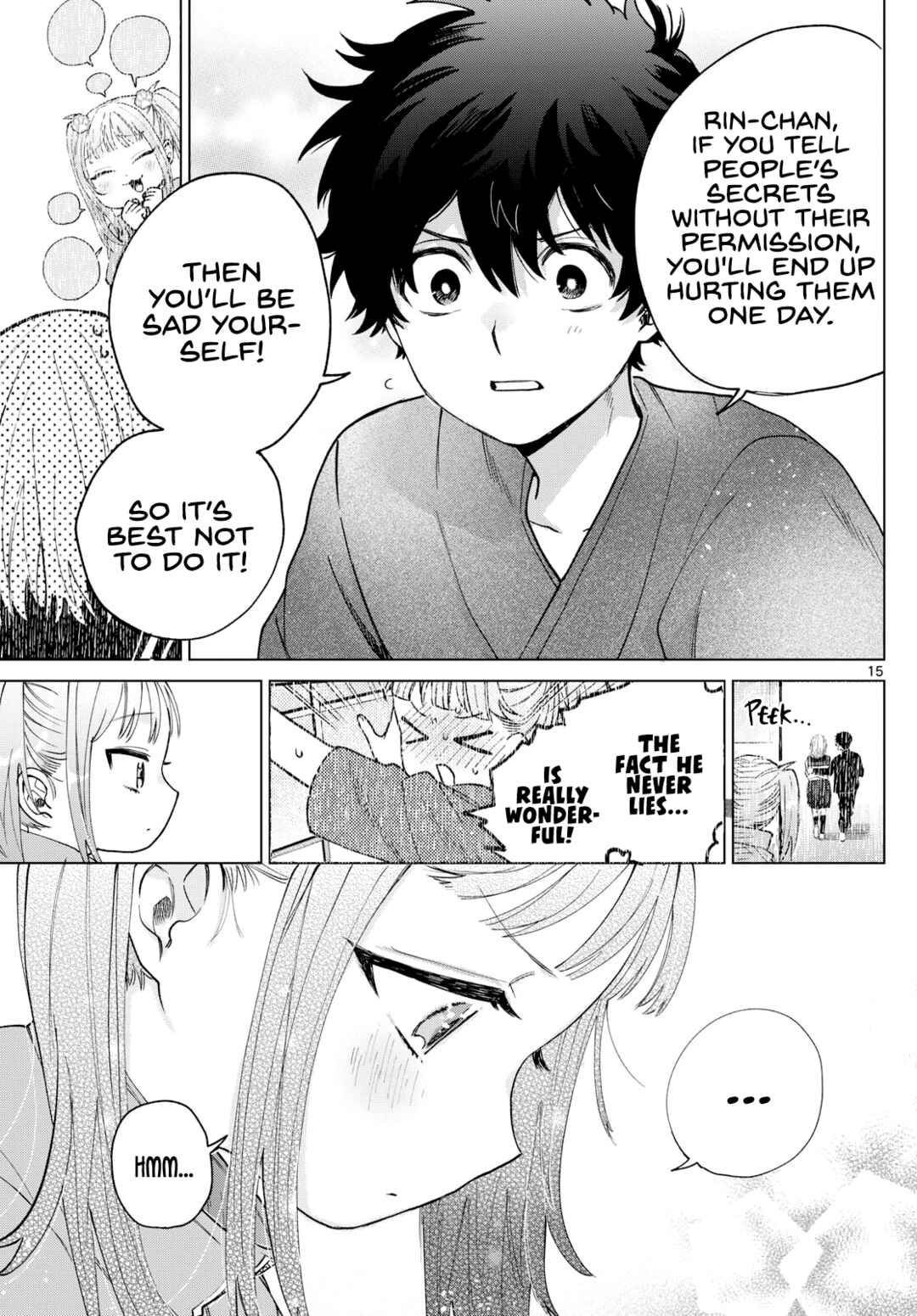 Page 15 Chapter 34 Momose Akira no Hatsukoi Hatan-chuu.