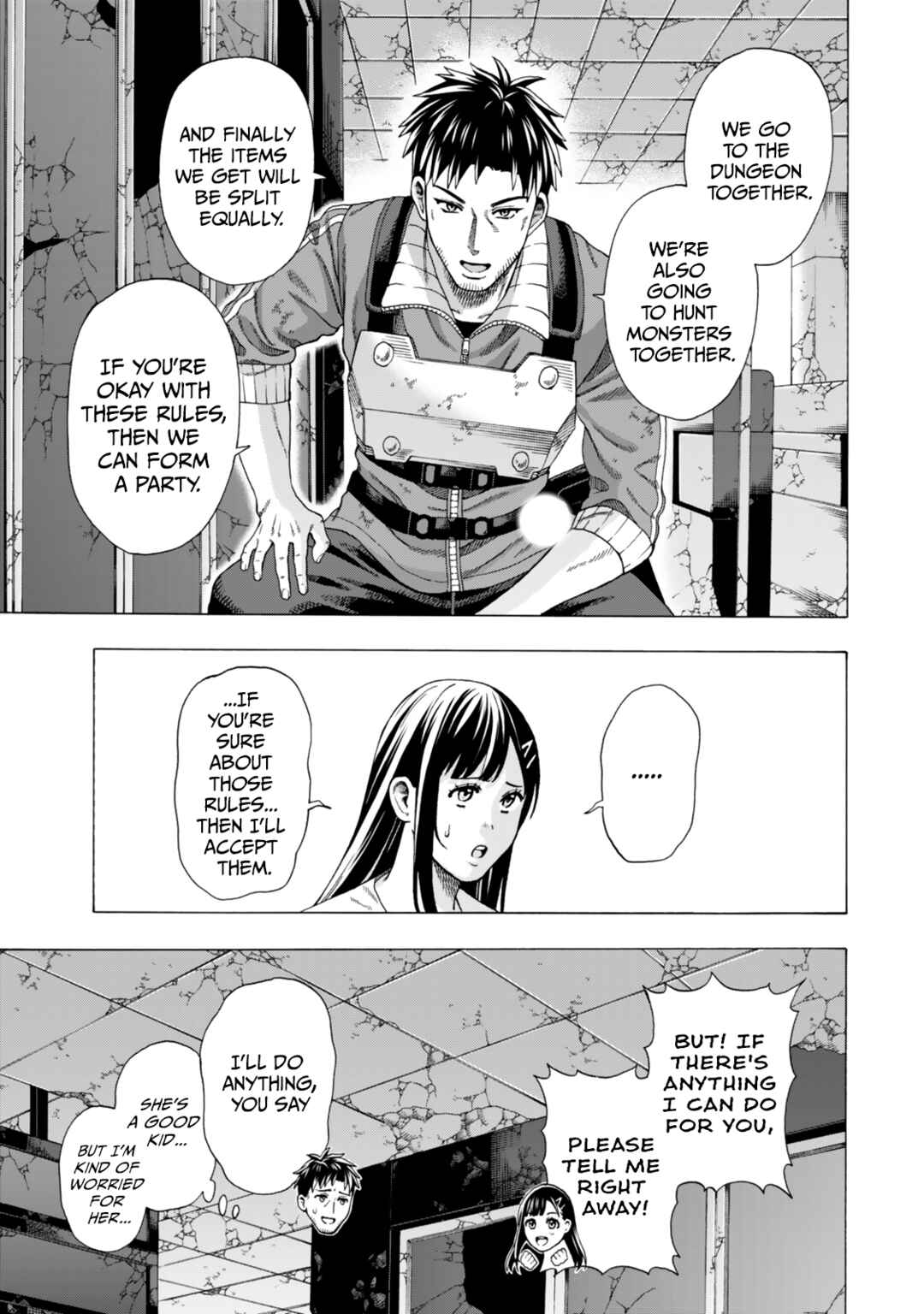 Page 10 Chapter 3 Skill World Tame ni Mezameta Ossan wa Dungeon de Seikei wo Tateru Koto ni Shimashita ~Mushoku kara Hajimeru Shihai Musou~