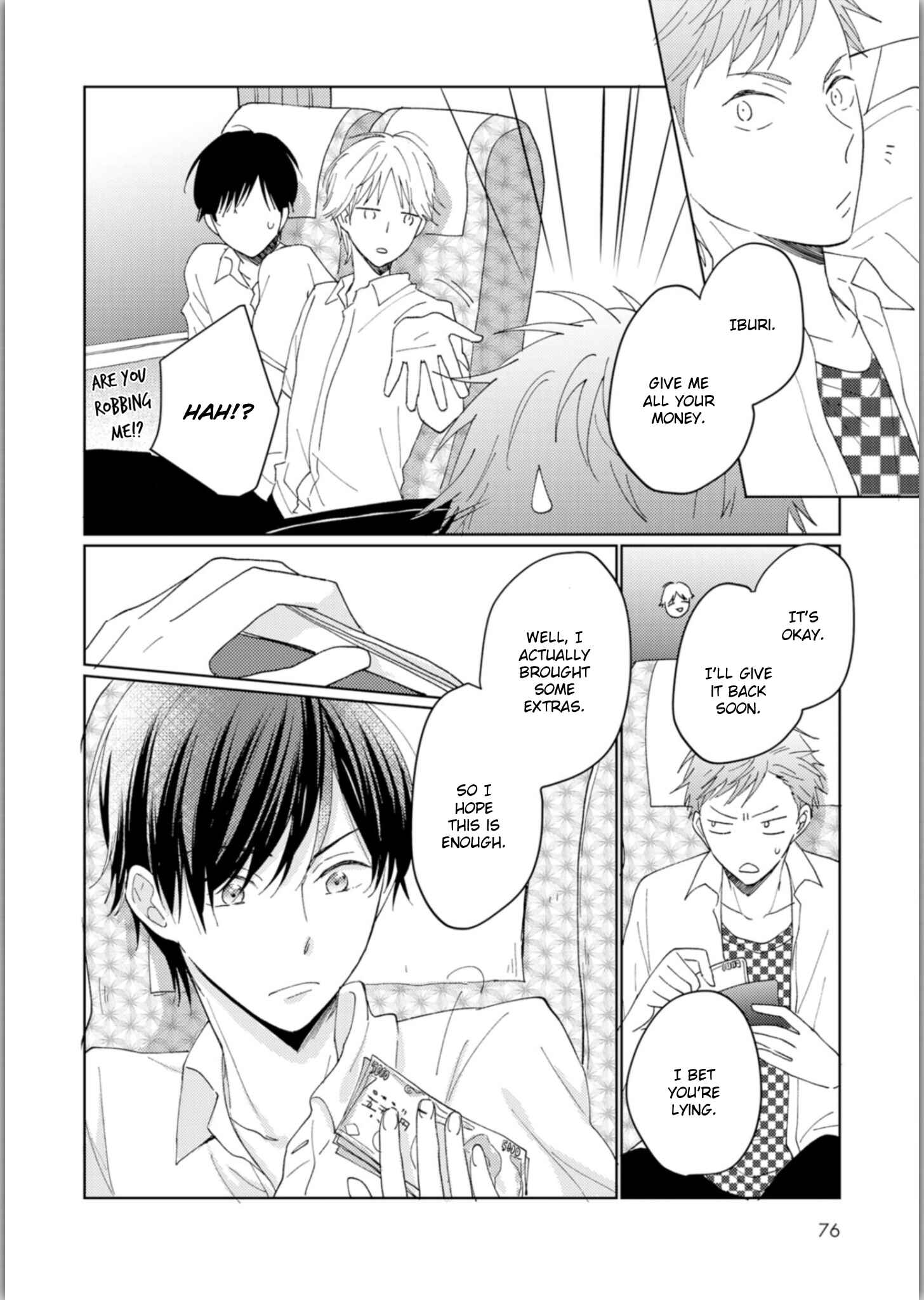Page 23 Chapter 3 Seishun Girigiri Overline