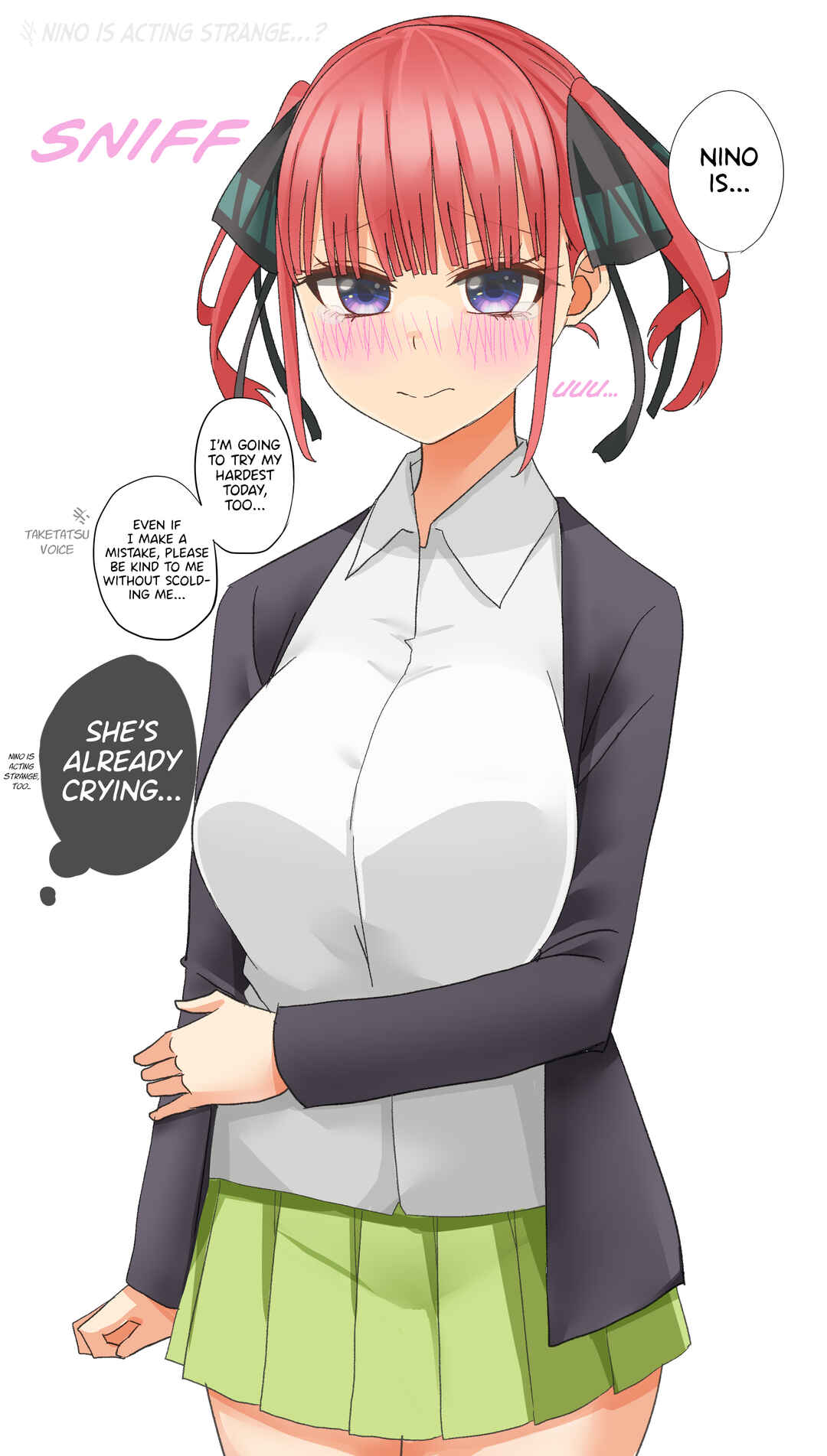 Page 1 Chapter 3 5Toubun no Hanayome - I woke up and the quintuplets were acting strange (Doujinshi)