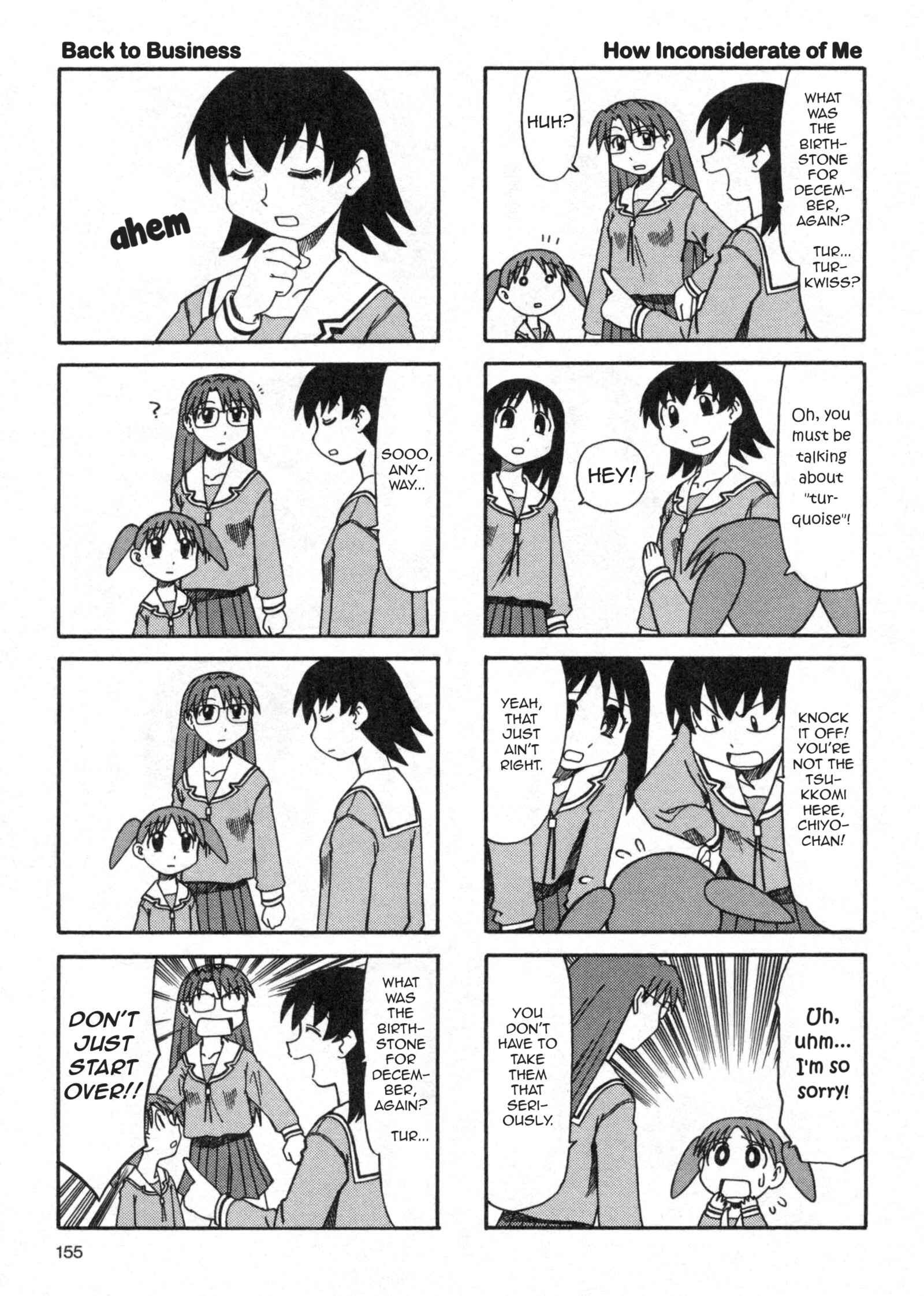 Page 11 Chapter 9 Azumanga Daioh (2009 Print)