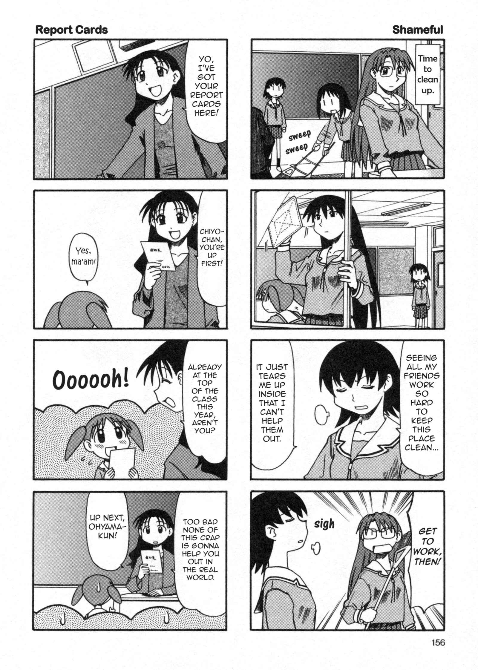 Page 12 Chapter 9 Azumanga Daioh (2009 Print)