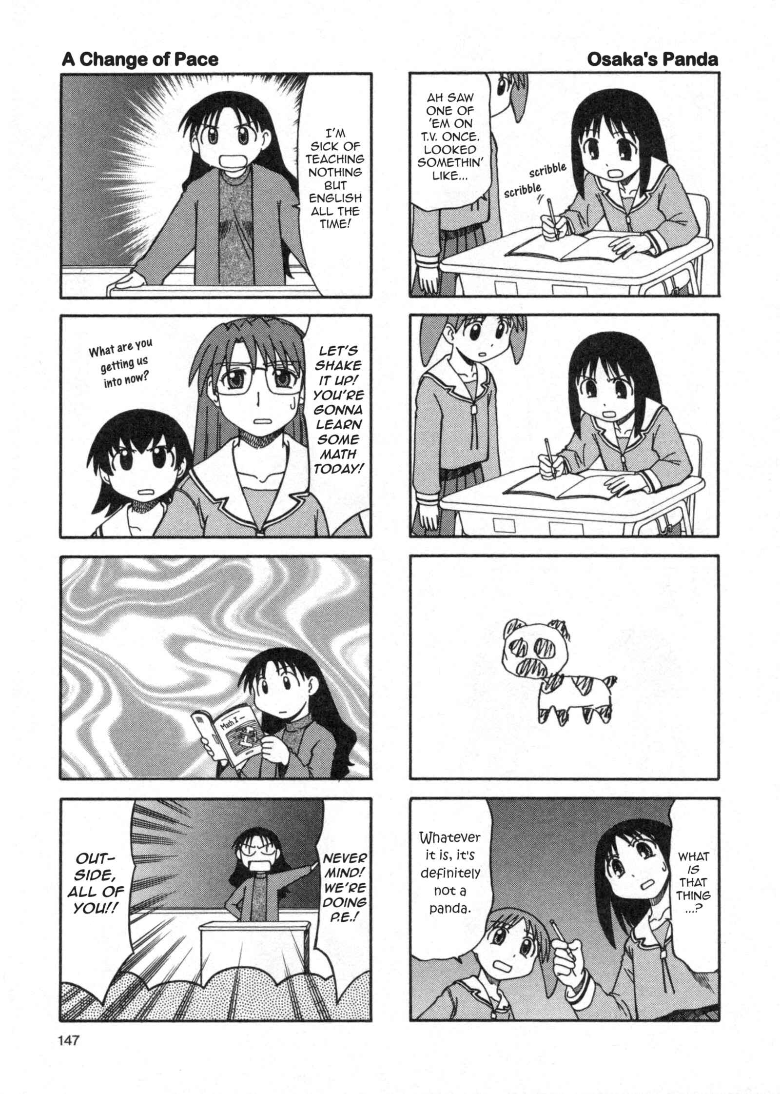 Page 3 Chapter 9 Azumanga Daioh (2009 Print)