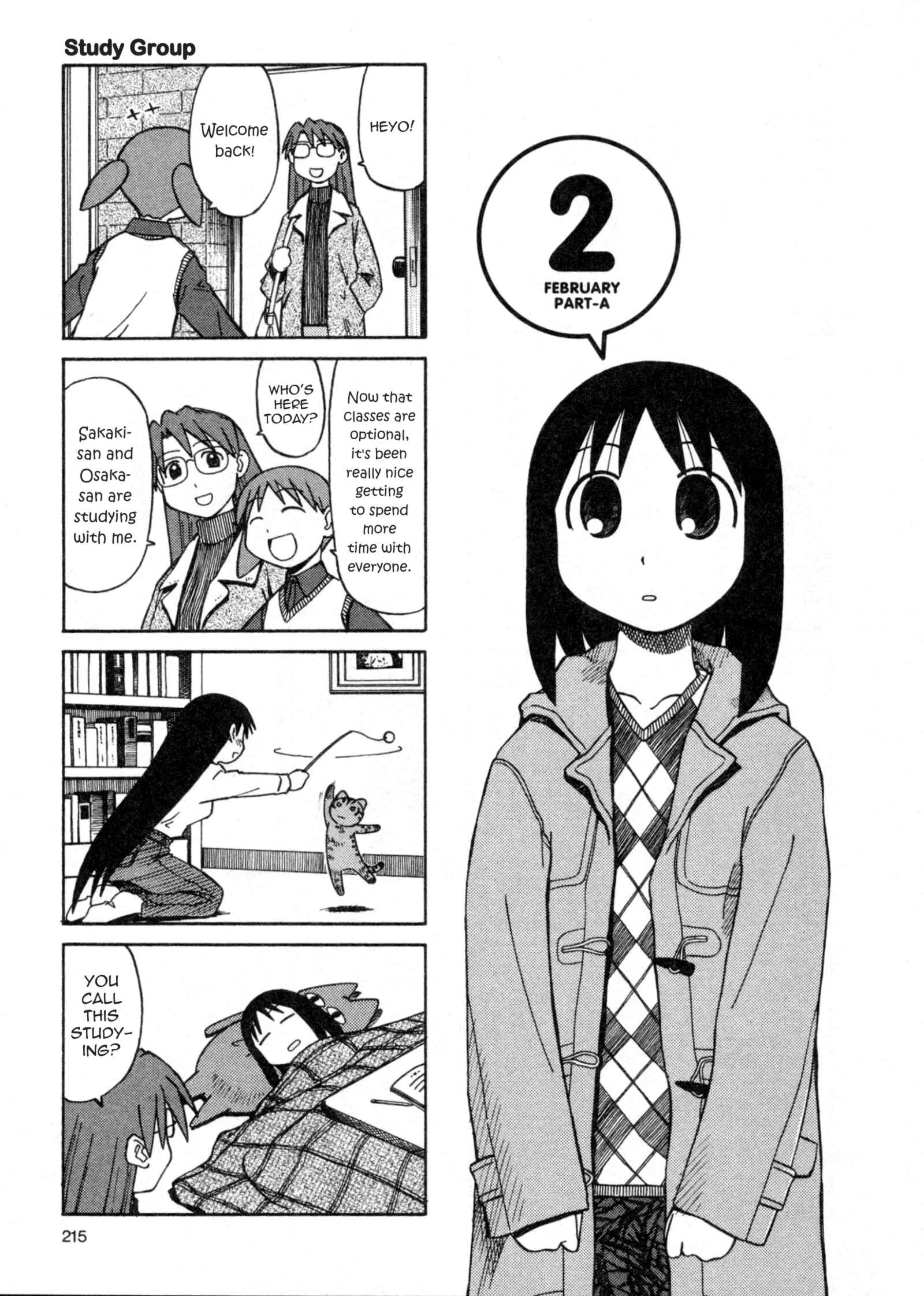 Page 1 Chapter 35 Azumanga Daioh (2009 Print)