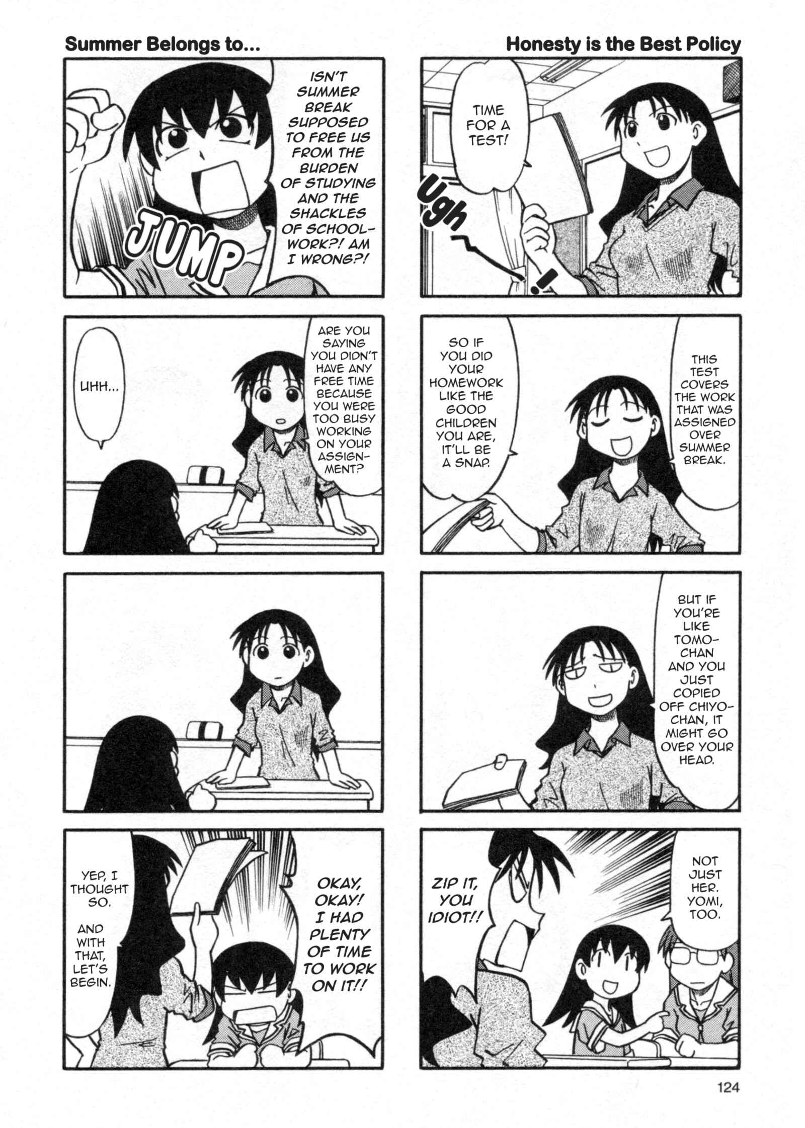 Page 4 Chapter 18 Azumanga Daioh (2009 Print)