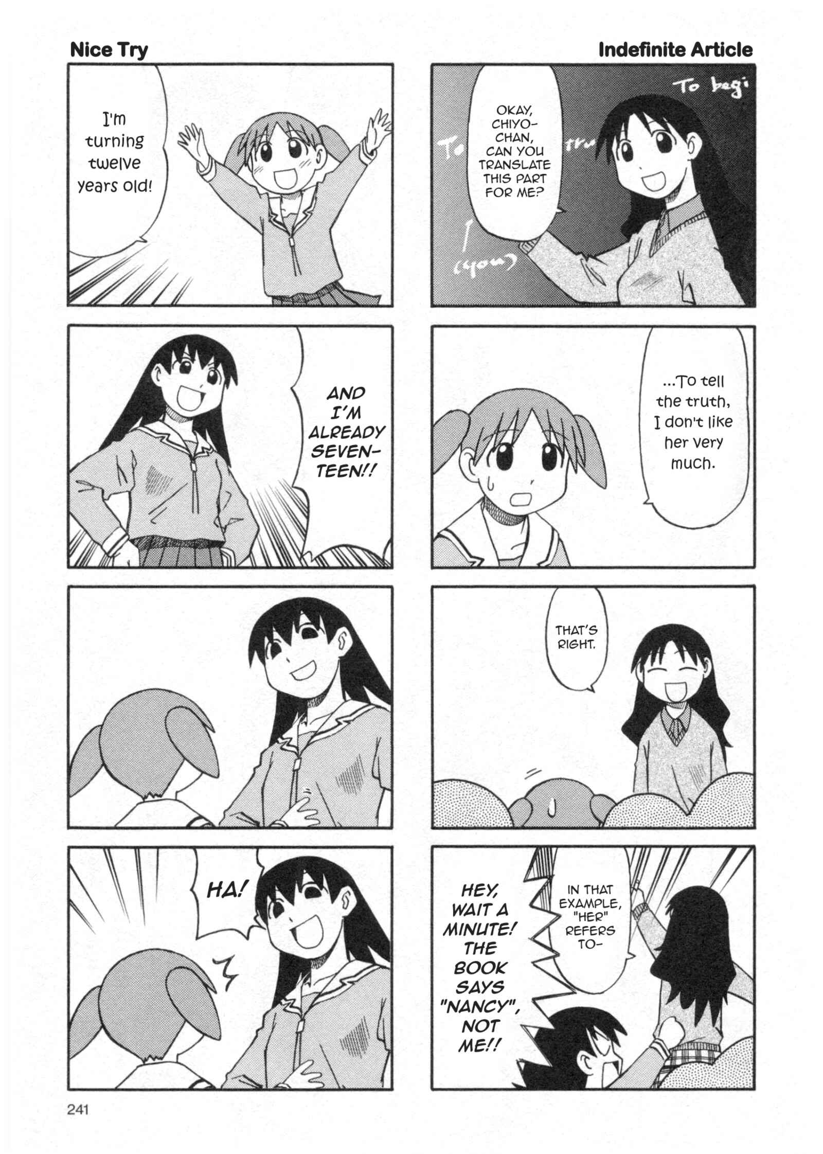 Page 11 Chapter 24 Azumanga Daioh (2009 Print)