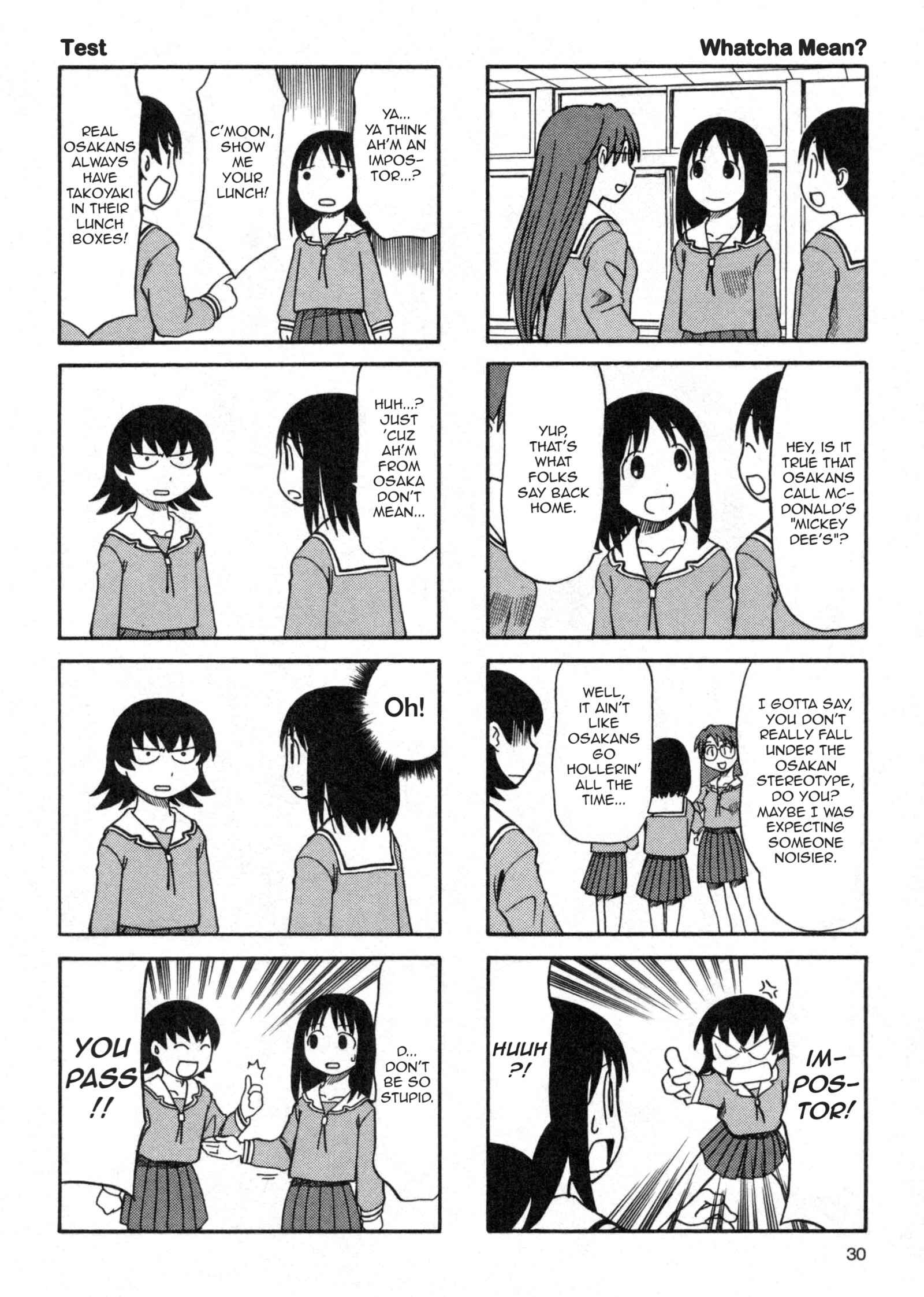 Page 8 Chapter 2 Azumanga Daioh (2009 Print)