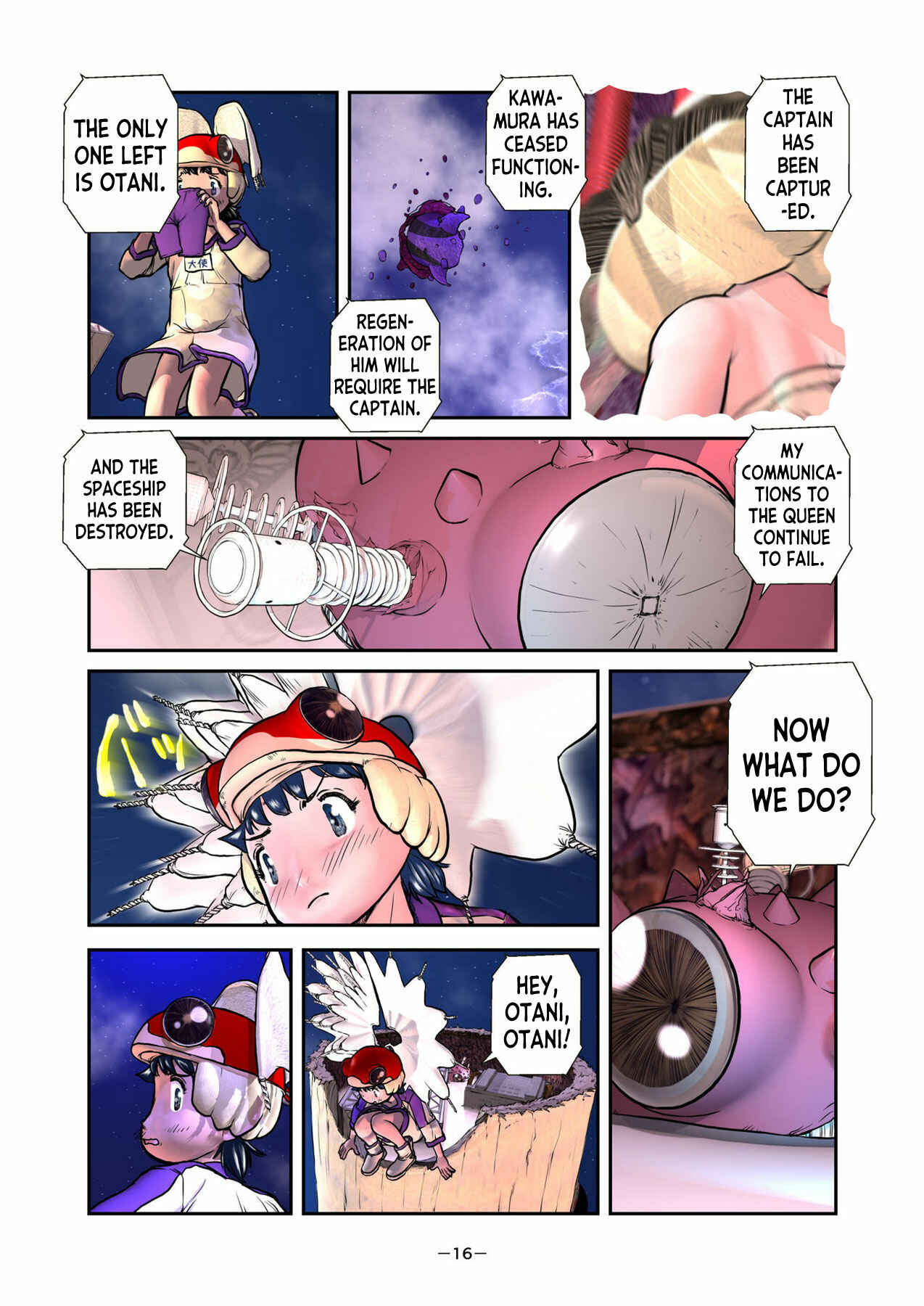 Page 16 Chapter 3 Alien 9 Next