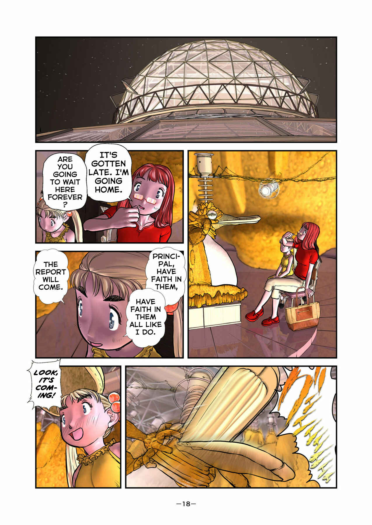 Page 18 Chapter 3 Alien 9 Next