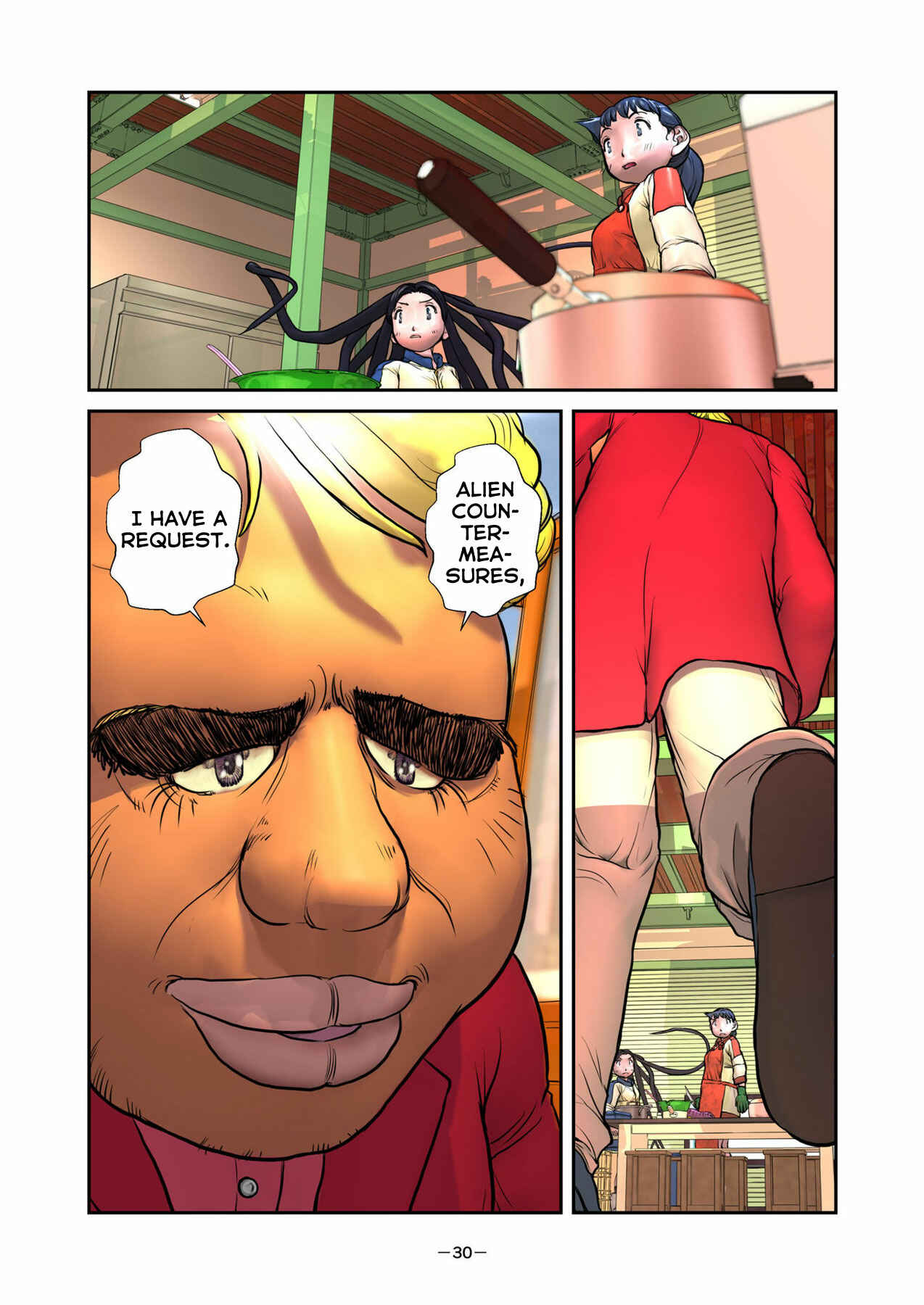 Page 30 Chapter 3 Alien 9 Next