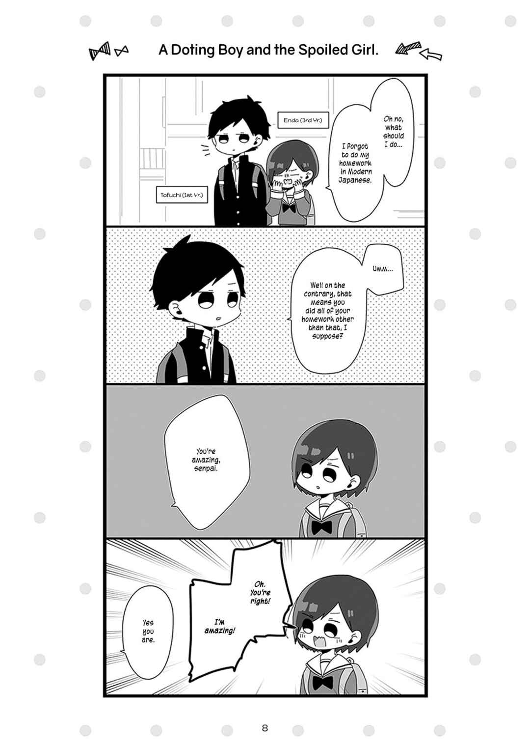 Page 3 Chapter 3 Kouhai-kun wa Amayakashitai