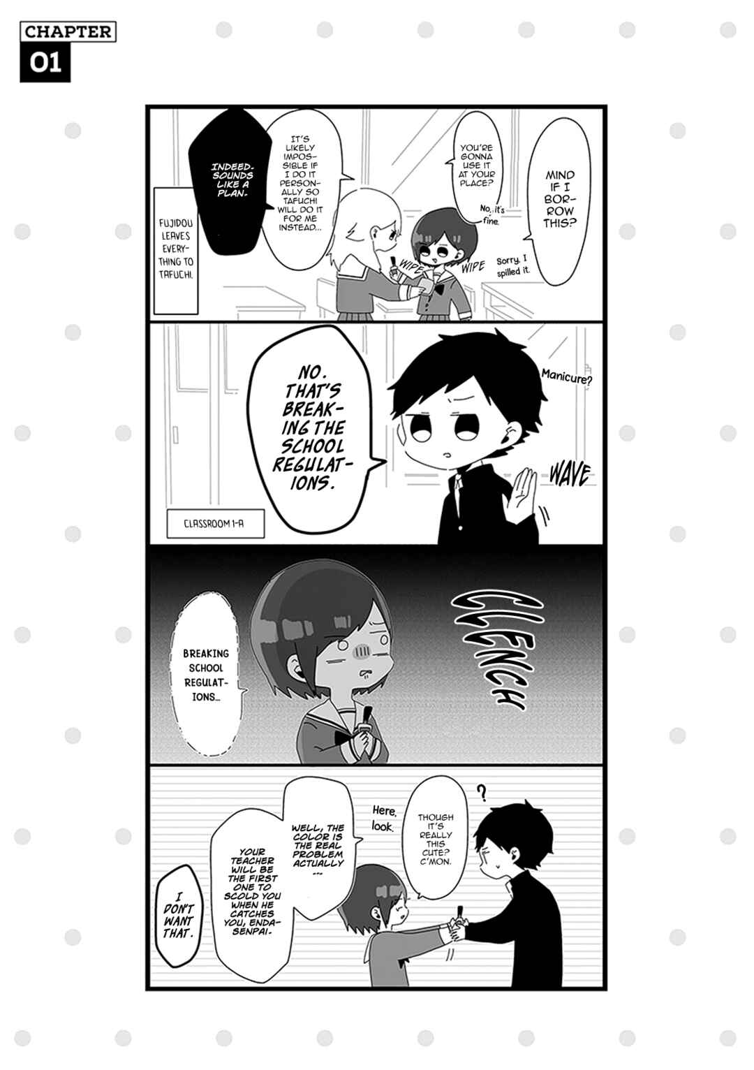 Page 3 Chapter 13 Kouhai-kun wa Amayakashitai