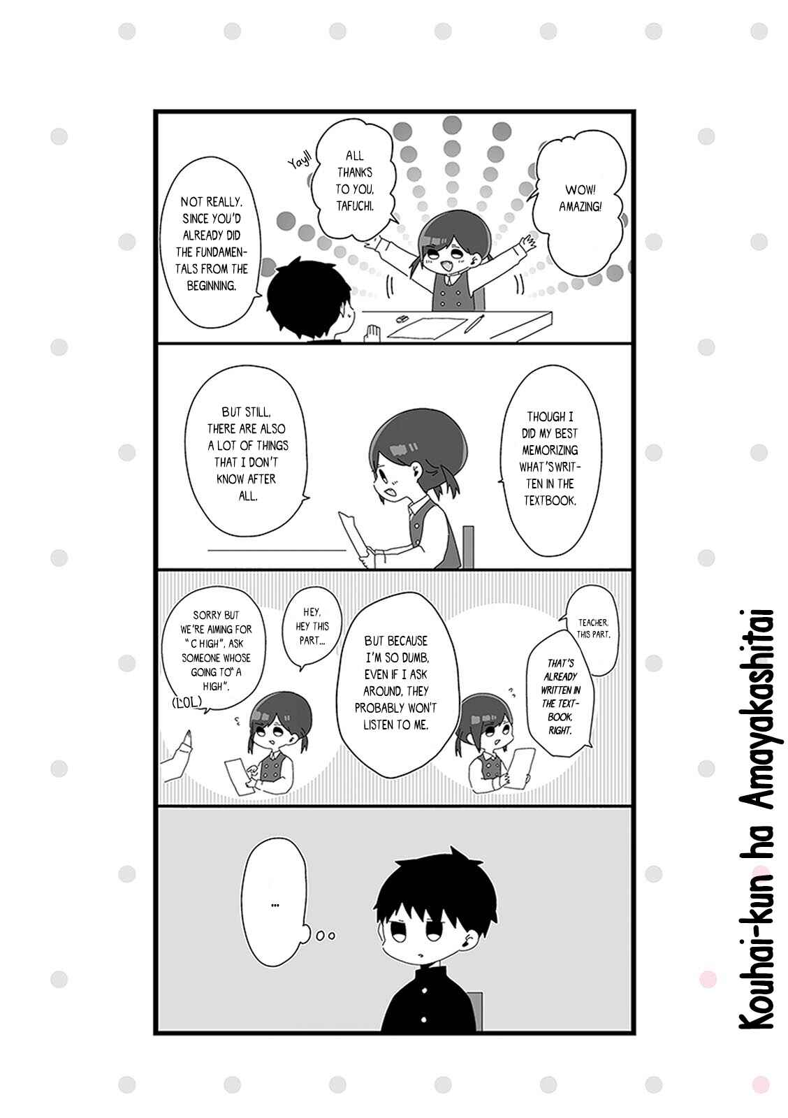 Page 2 Chapter 9 Kouhai-kun wa Amayakashitai