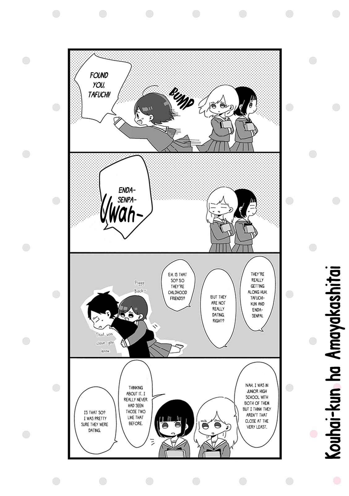 Page 3 Chapter 1 Kouhai-kun wa Amayakashitai