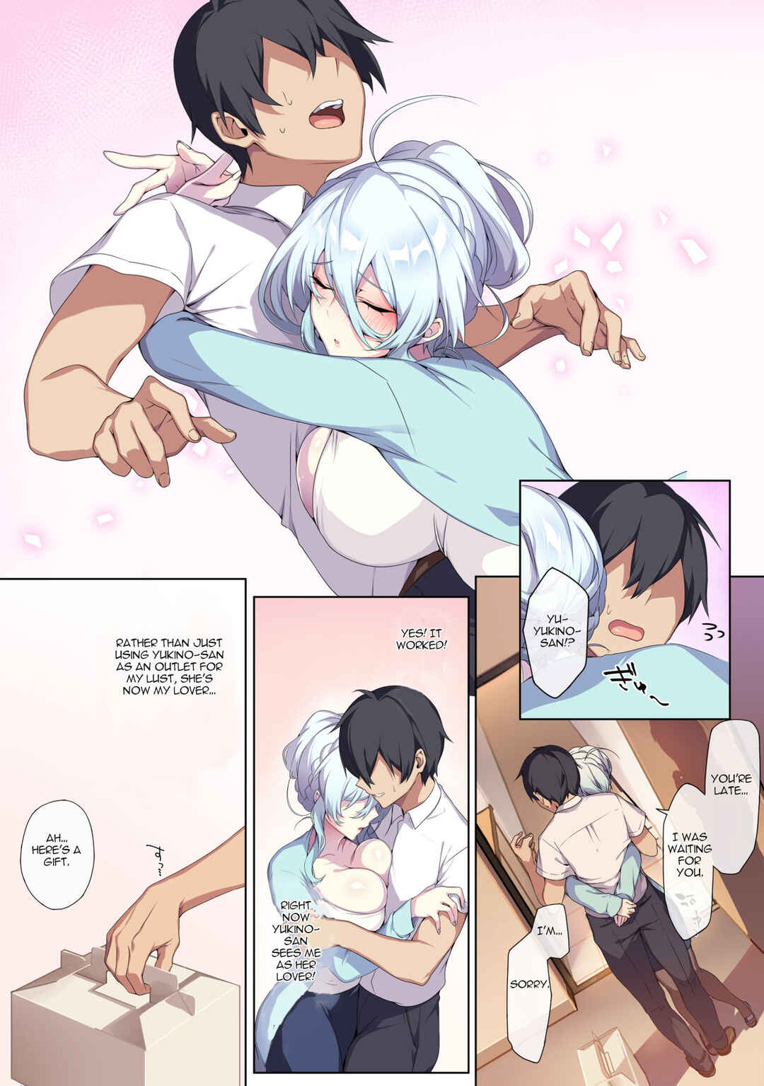 Page 8 Chapter 2 Hitozukiai ga Nigate na Miboujin no Yukionna-san to Noroi no Yubiwa