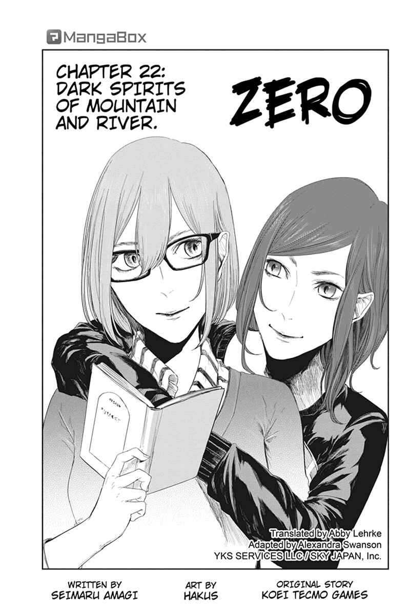 Page 1 Chapter 22 Zero - Kage Miko