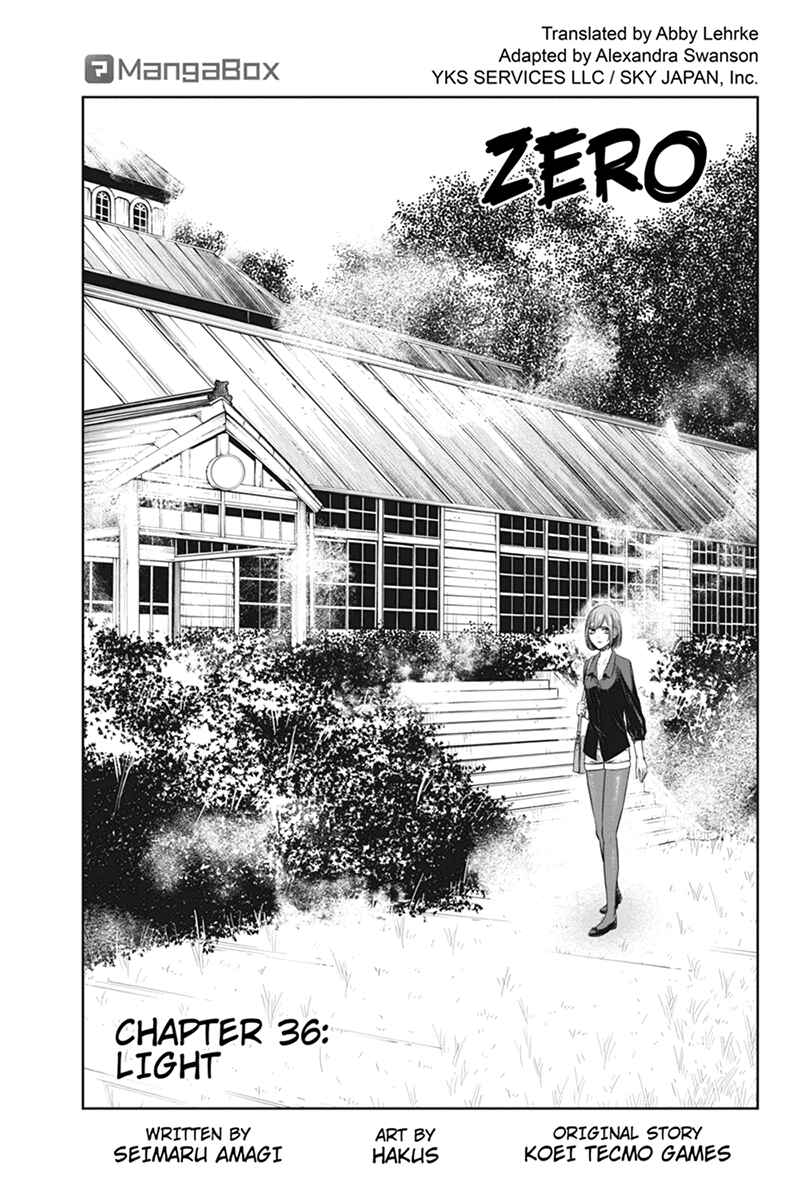 Page 1 Chapter 36 Zero - Kage Miko