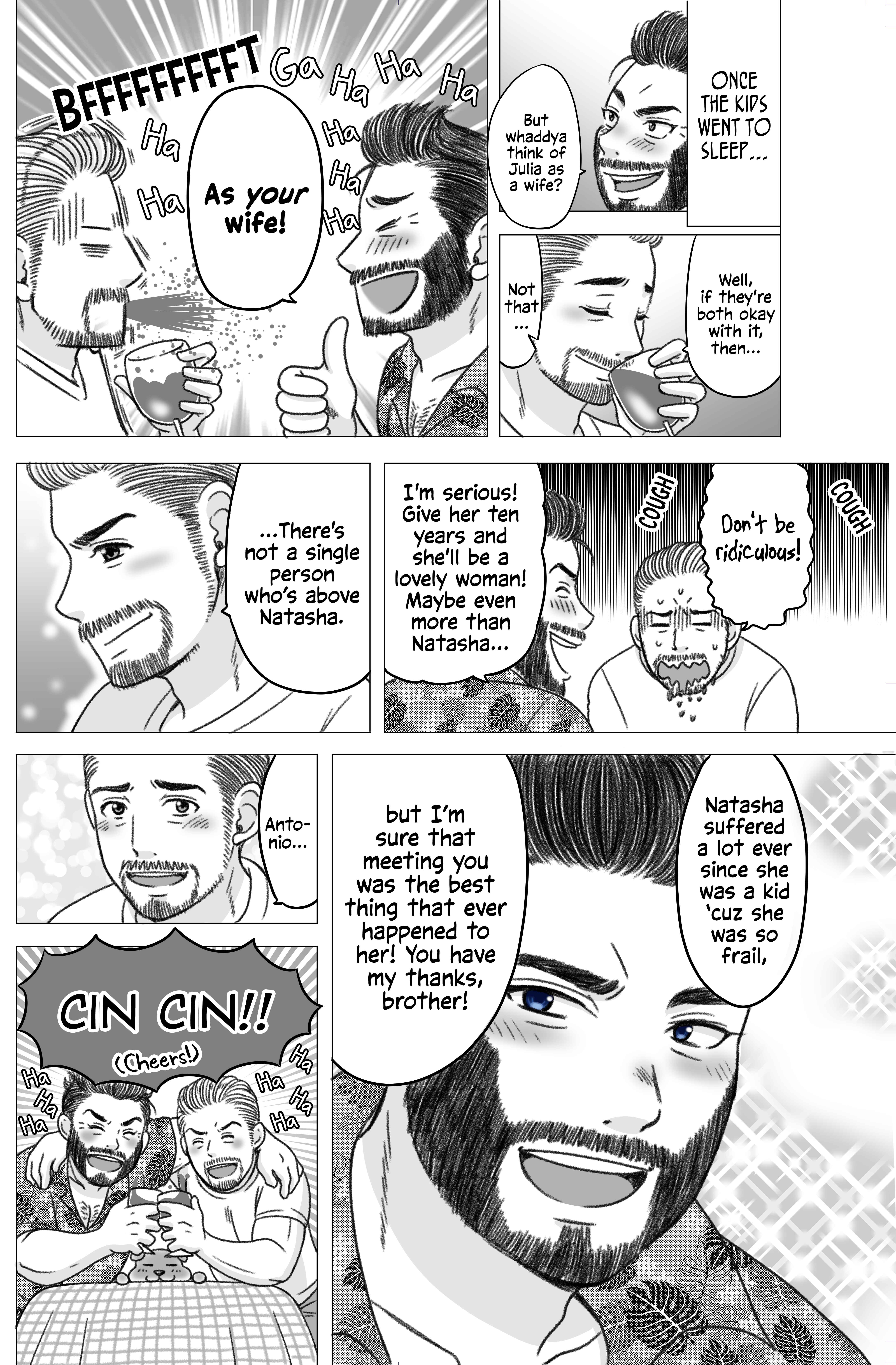 Page 6 Chapter 13 Yaseppochi to Futoccyo (Pre-Serialization)