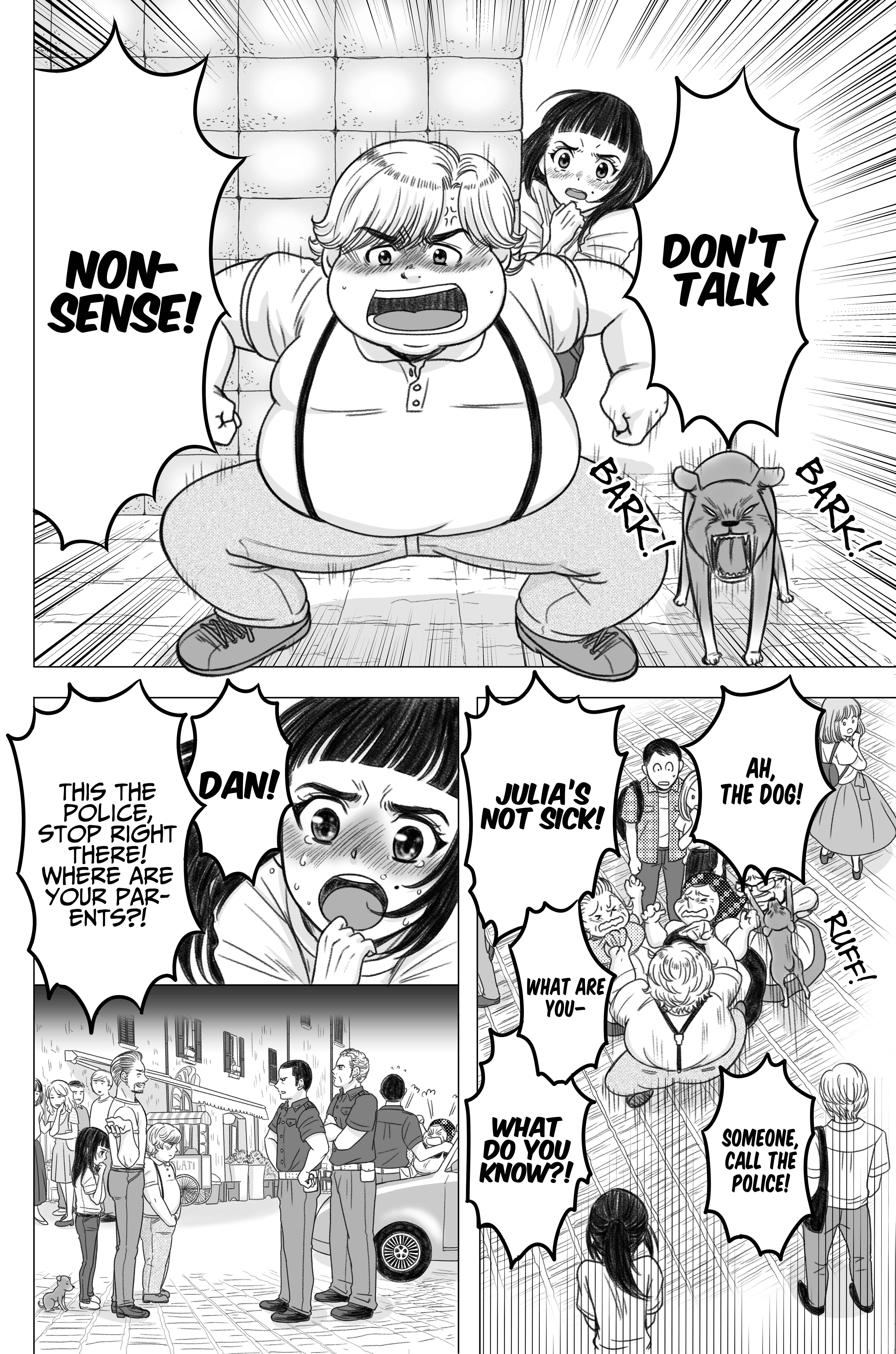Page 3 Chapter 10 Yaseppochi to Futoccyo (Pre-Serialization)