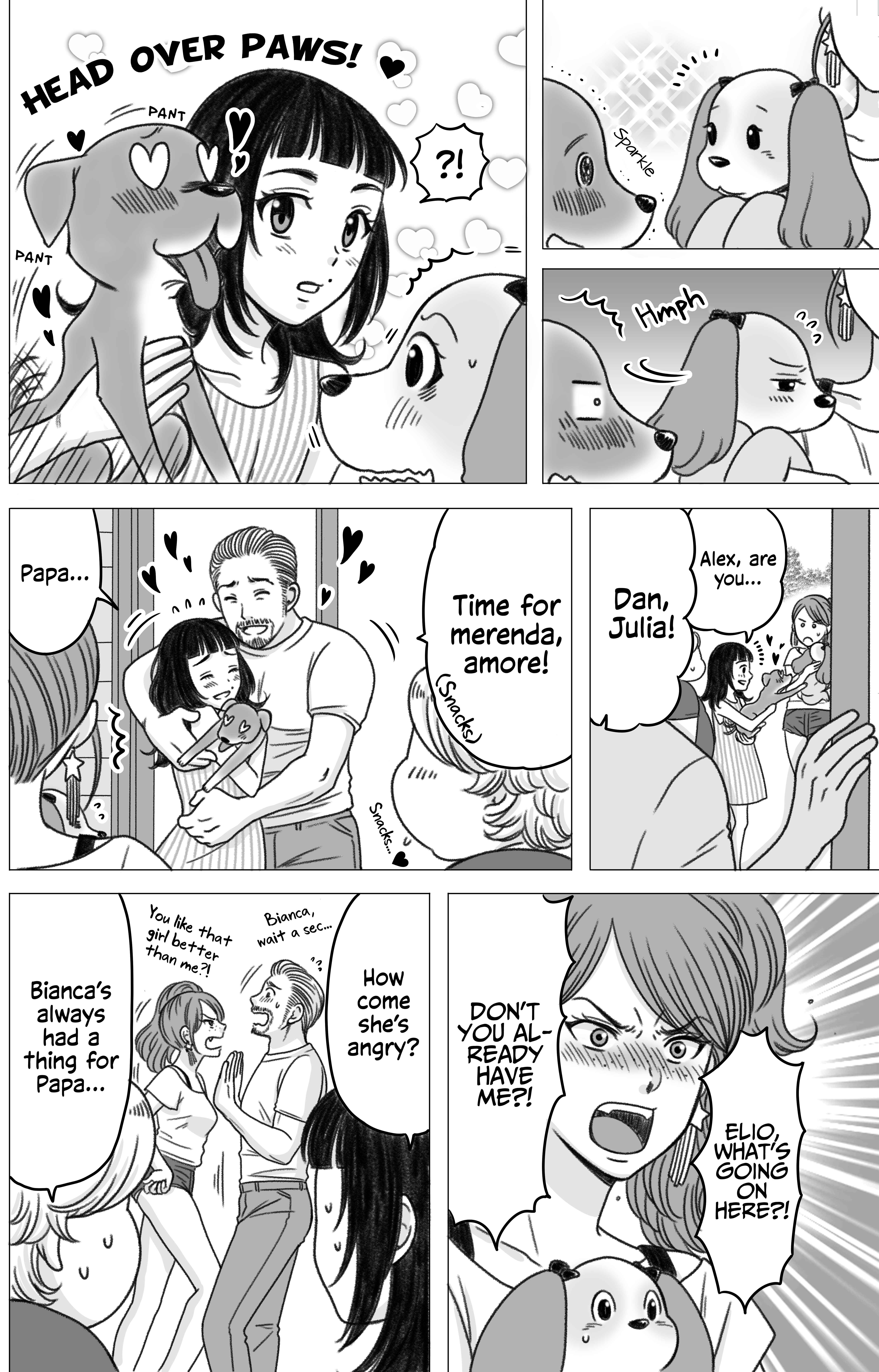 Page 2 Chapter 14 Yaseppochi to Futoccyo (Pre-Serialization)