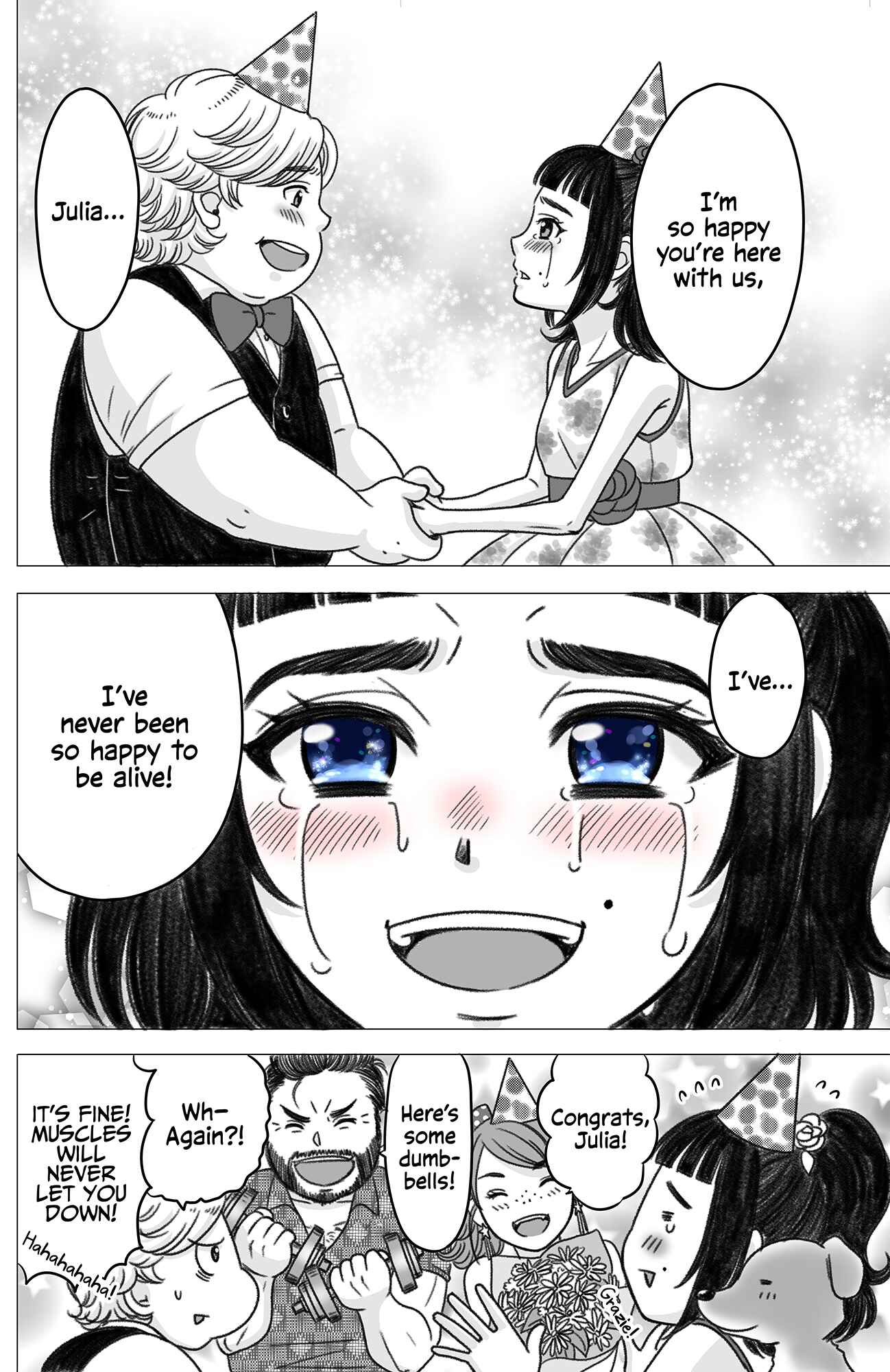 Page 4 Chapter 16 Yaseppochi to Futoccyo (Pre-Serialization)