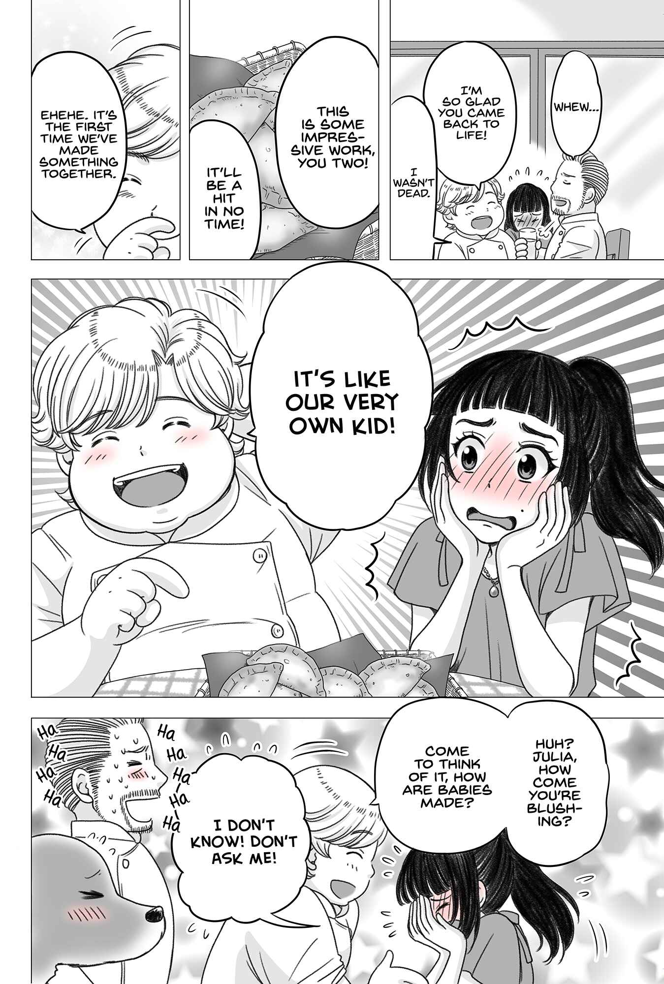 Page 4 Chapter 22 Yaseppochi to Futoccyo (Pre-Serialization)
