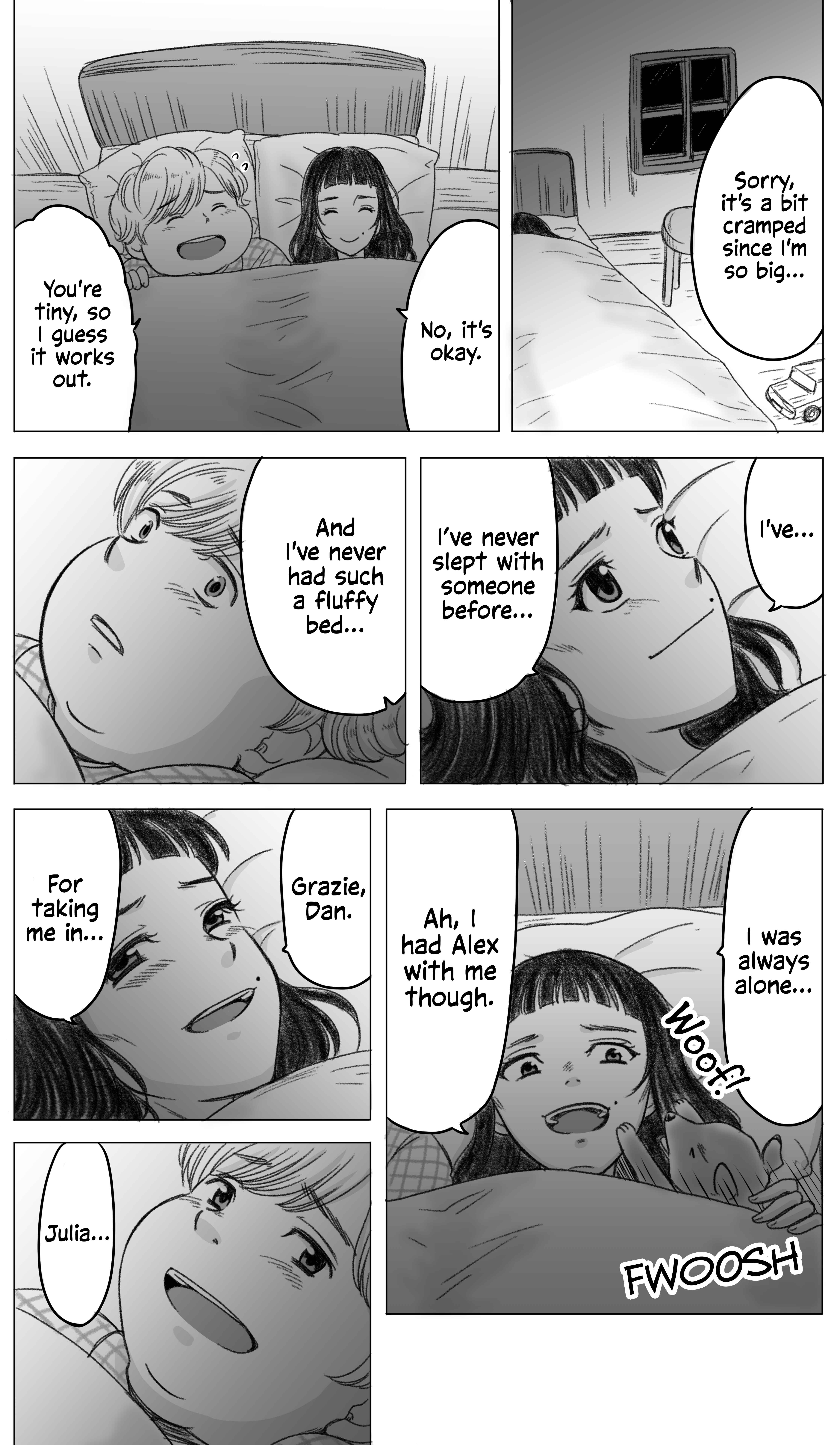 Page 3 Chapter 4 Yaseppochi to Futoccyo (Pre-Serialization)