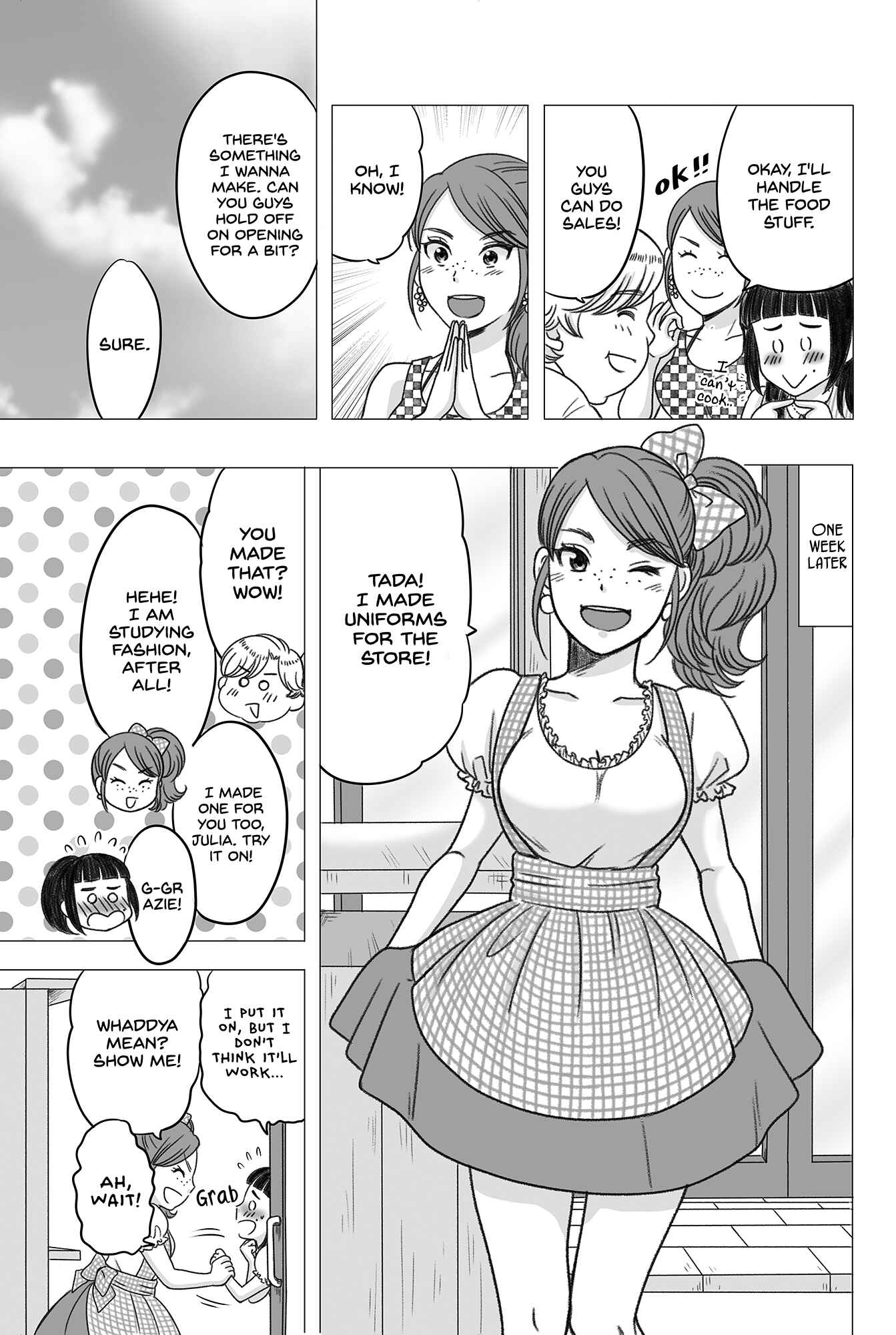 Page 3 Chapter 23 Yaseppochi to Futoccyo (Pre-Serialization)
