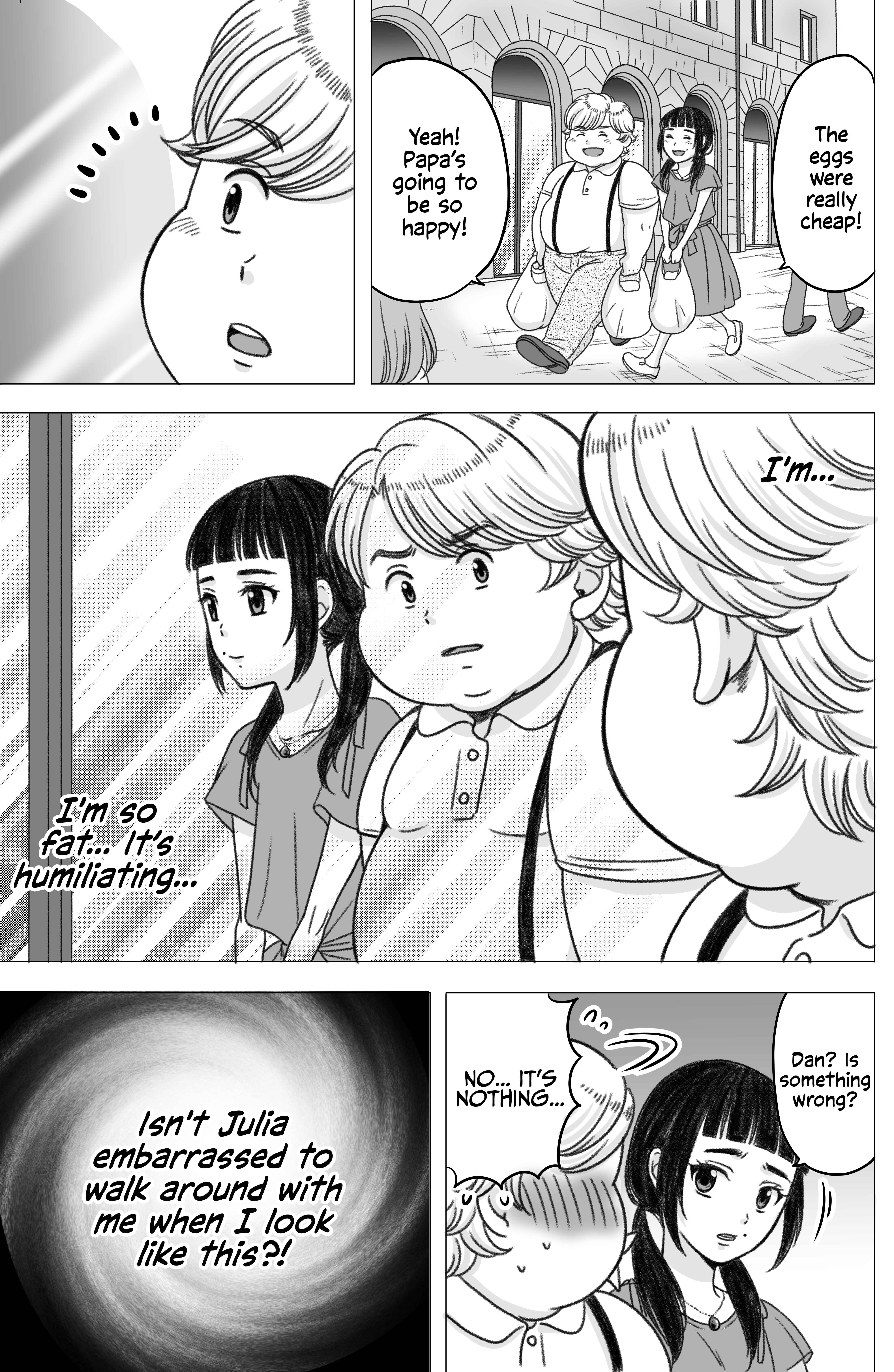 Page 1 Chapter 17 Yaseppochi to Futoccyo (Pre-Serialization)
