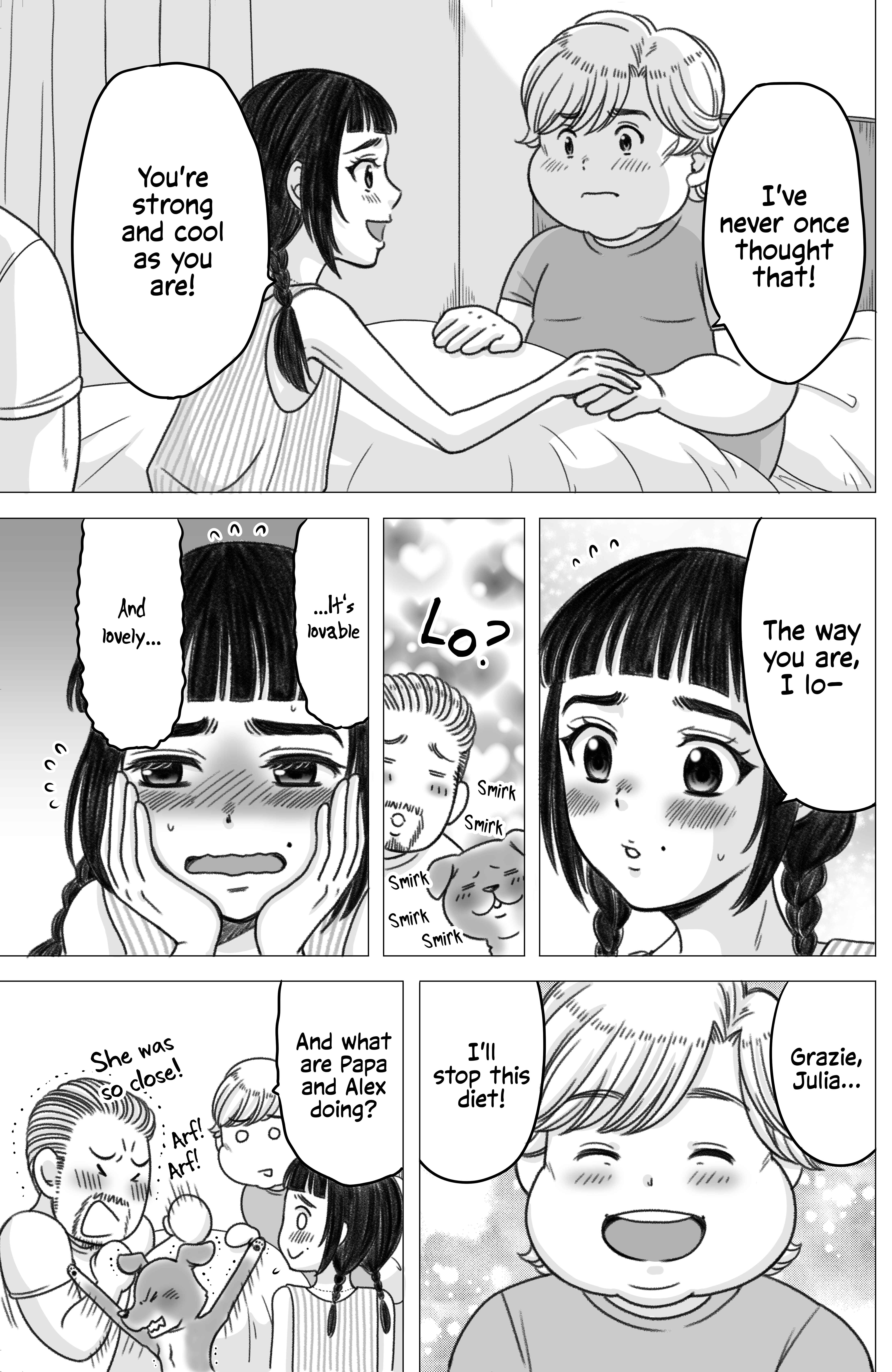 Page 5 Chapter 17 Yaseppochi to Futoccyo (Pre-Serialization)