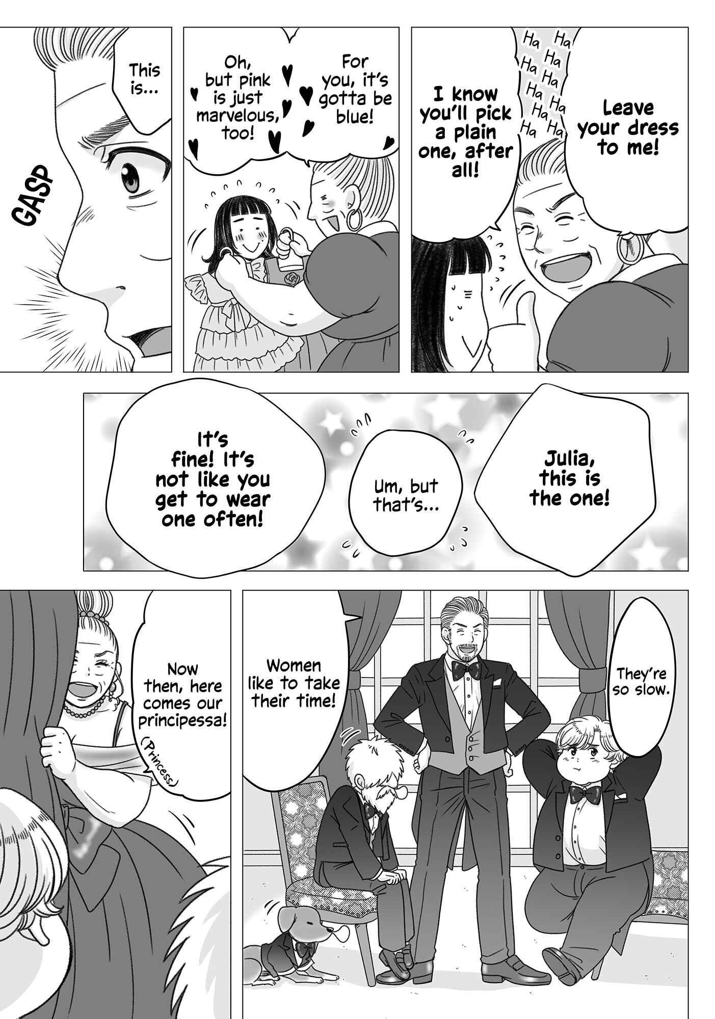 Page 2 Chapter 21 Yaseppochi to Futoccyo (Pre-Serialization)