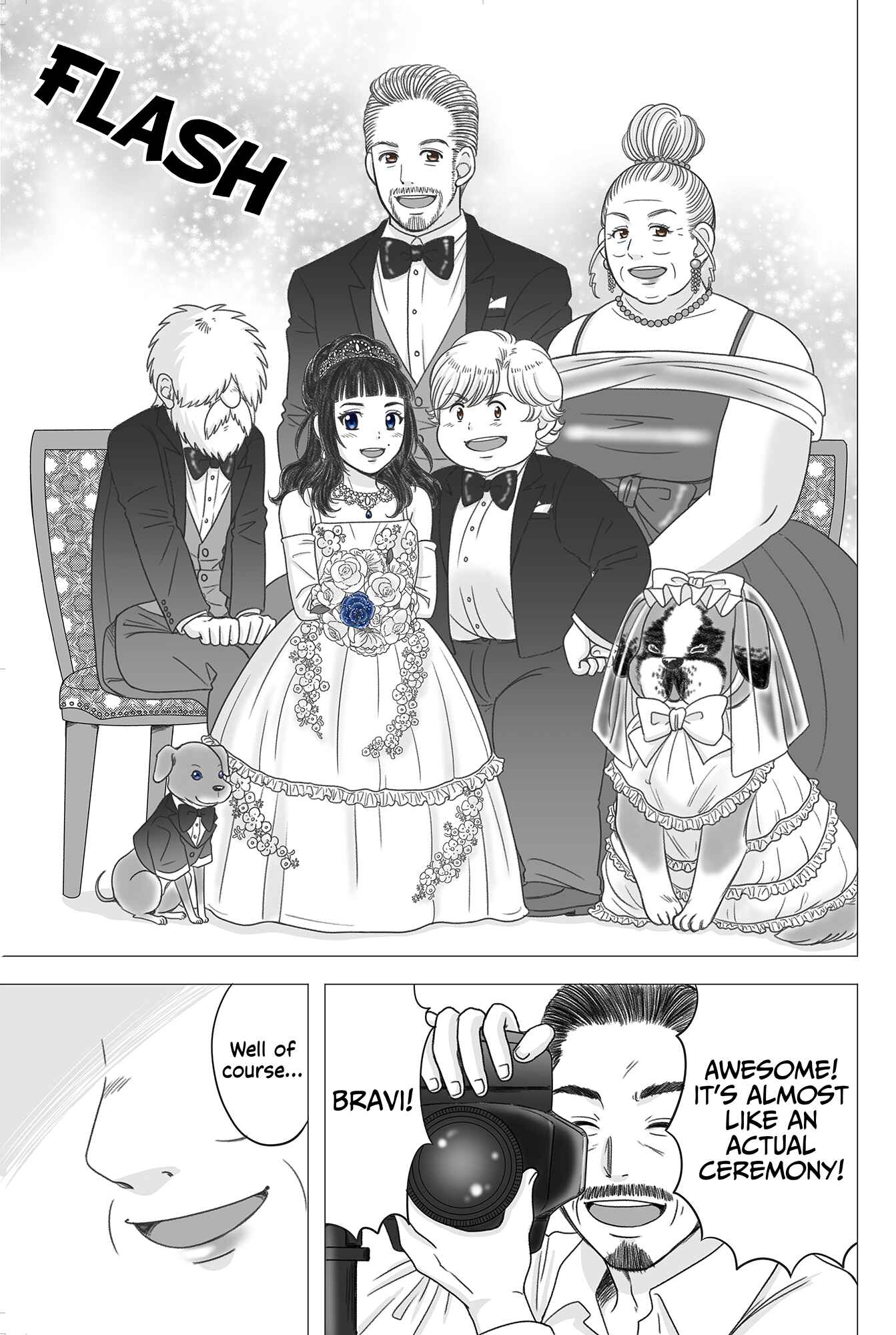 Page 4 Chapter 21 Yaseppochi to Futoccyo (Pre-Serialization)