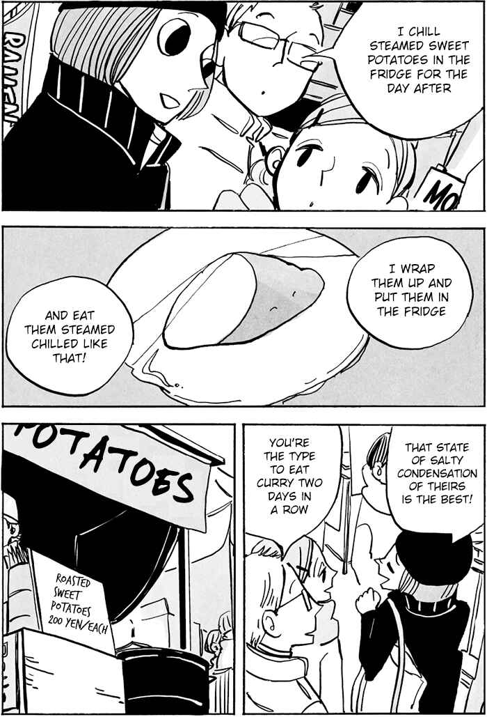 Page 6 Chapter 4 Doko ka de dare ka mo Tabete iru