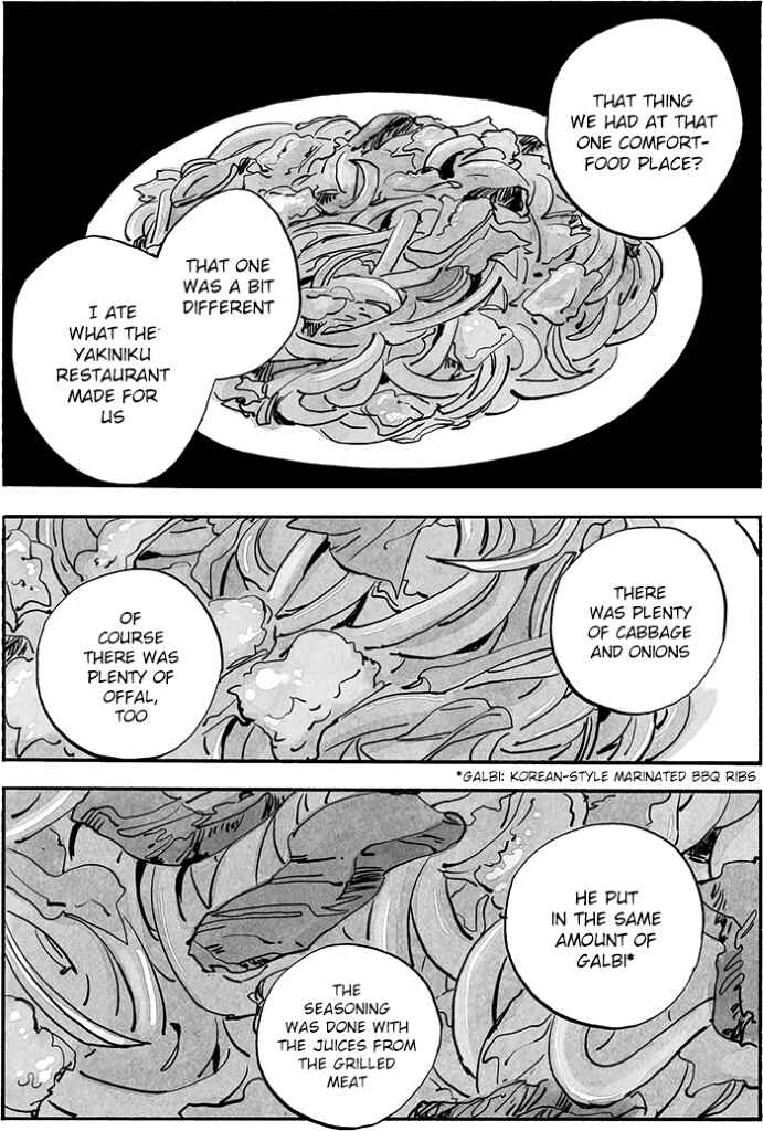 Page 5 Chapter 8 Doko ka de dare ka mo Tabete iru
