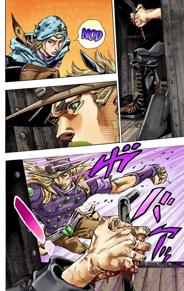 Page 10 Chapter 78 JoJos Bizarre Adventure, Part 7: Steel Ball Run (Official Colored)