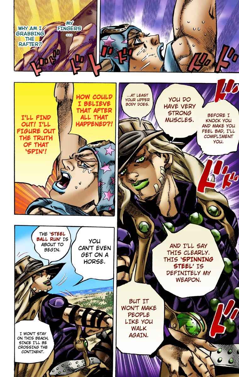 Page 30 Chapter 3 JoJos Bizarre Adventure, Part 7: Steel Ball Run (Official Colored)