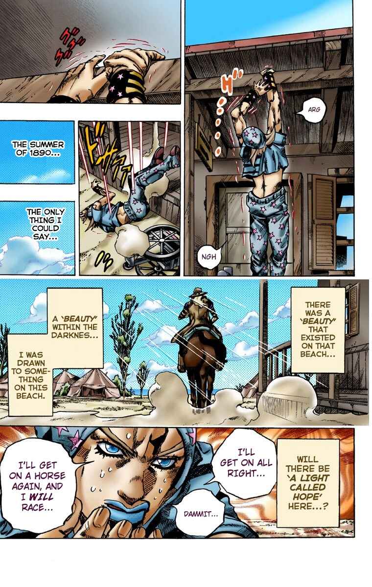 Page 31 Chapter 3 JoJos Bizarre Adventure, Part 7: Steel Ball Run (Official Colored)