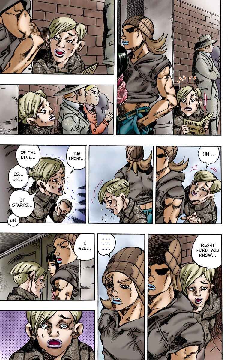 Page 8 Chapter 3 JoJos Bizarre Adventure, Part 7: Steel Ball Run (Official Colored)