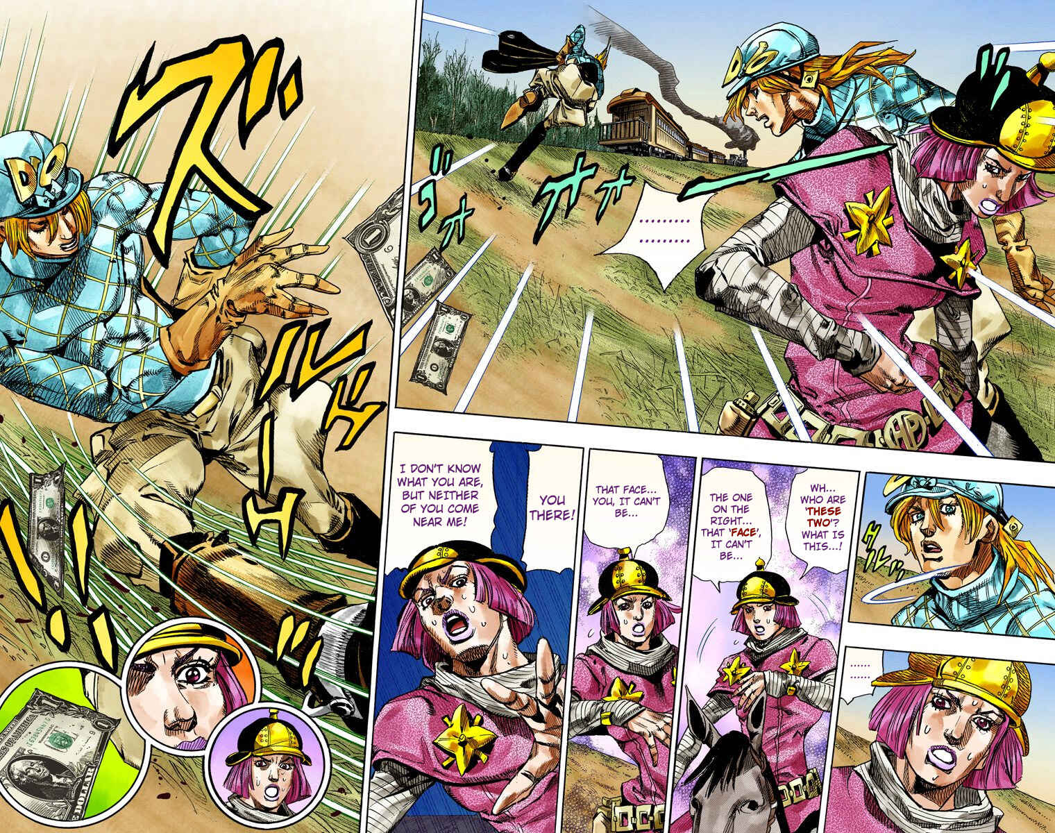 Page 29 Chapter 74 JoJos Bizarre Adventure, Part 7: Steel Ball Run (Official Colored)