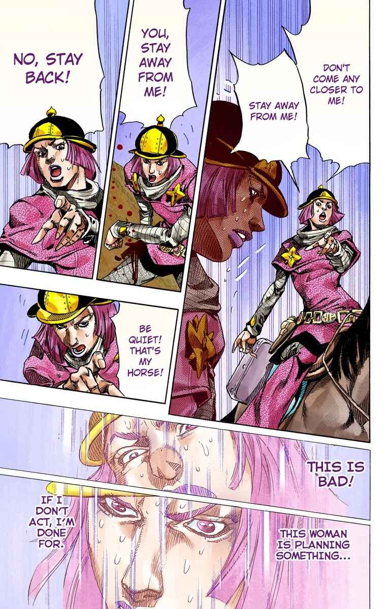 Page 33 Chapter 74 JoJos Bizarre Adventure, Part 7: Steel Ball Run (Official Colored)