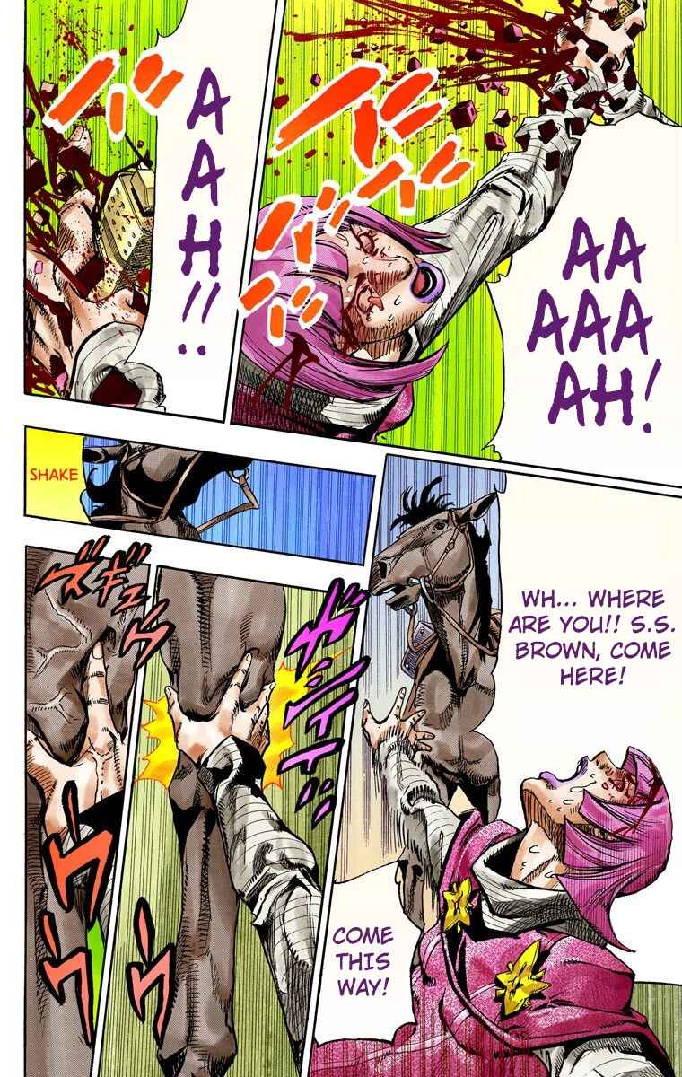 Page 41 Chapter 74 JoJos Bizarre Adventure, Part 7: Steel Ball Run (Official Colored)