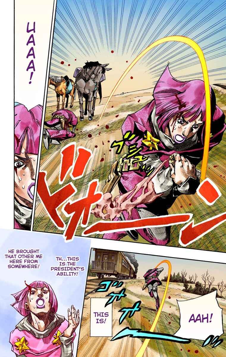 Page 43 Chapter 74 JoJos Bizarre Adventure, Part 7: Steel Ball Run (Official Colored)